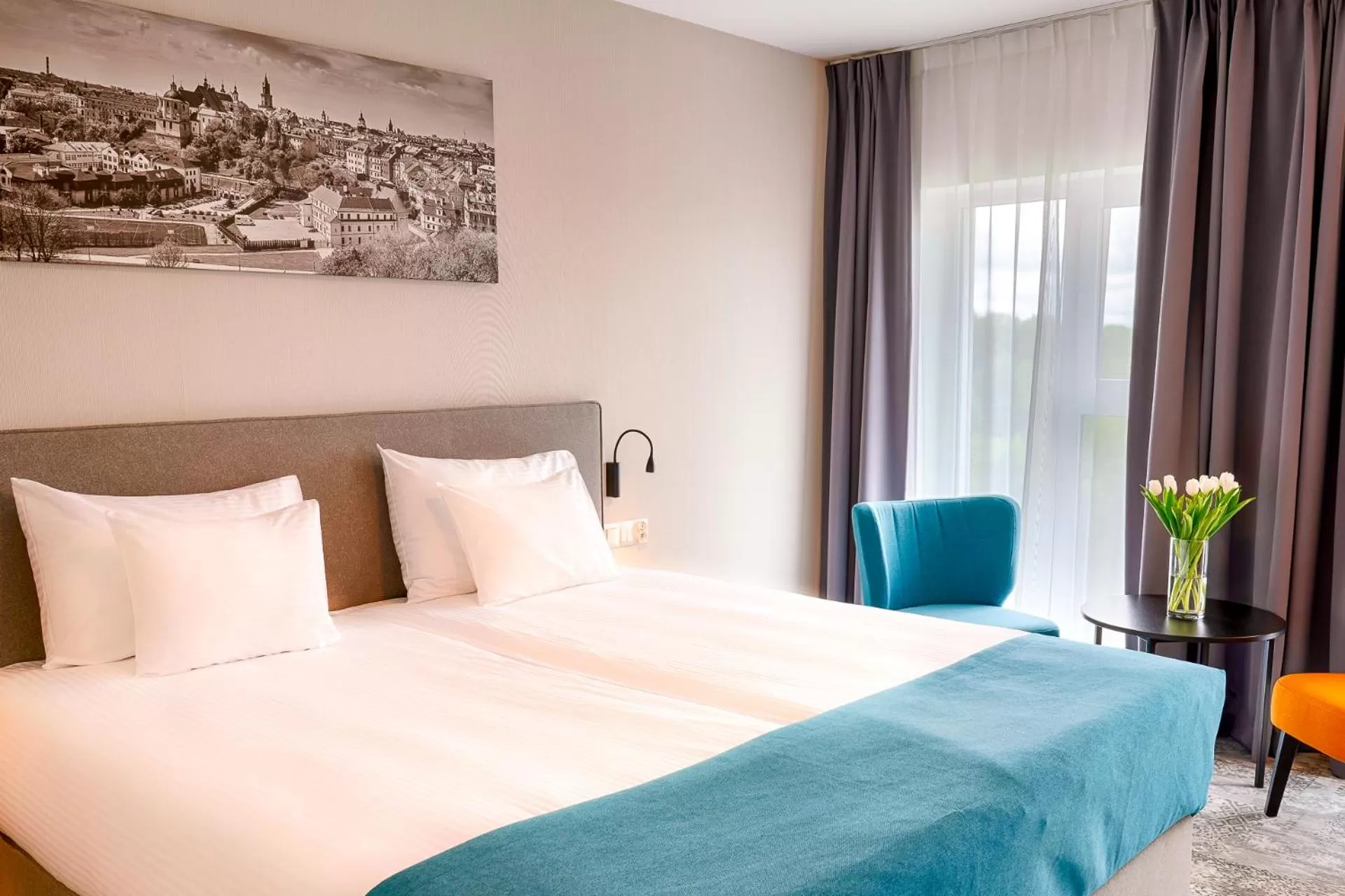 Photo of the whole room, Bed in Focus Hotel Premium Lublin