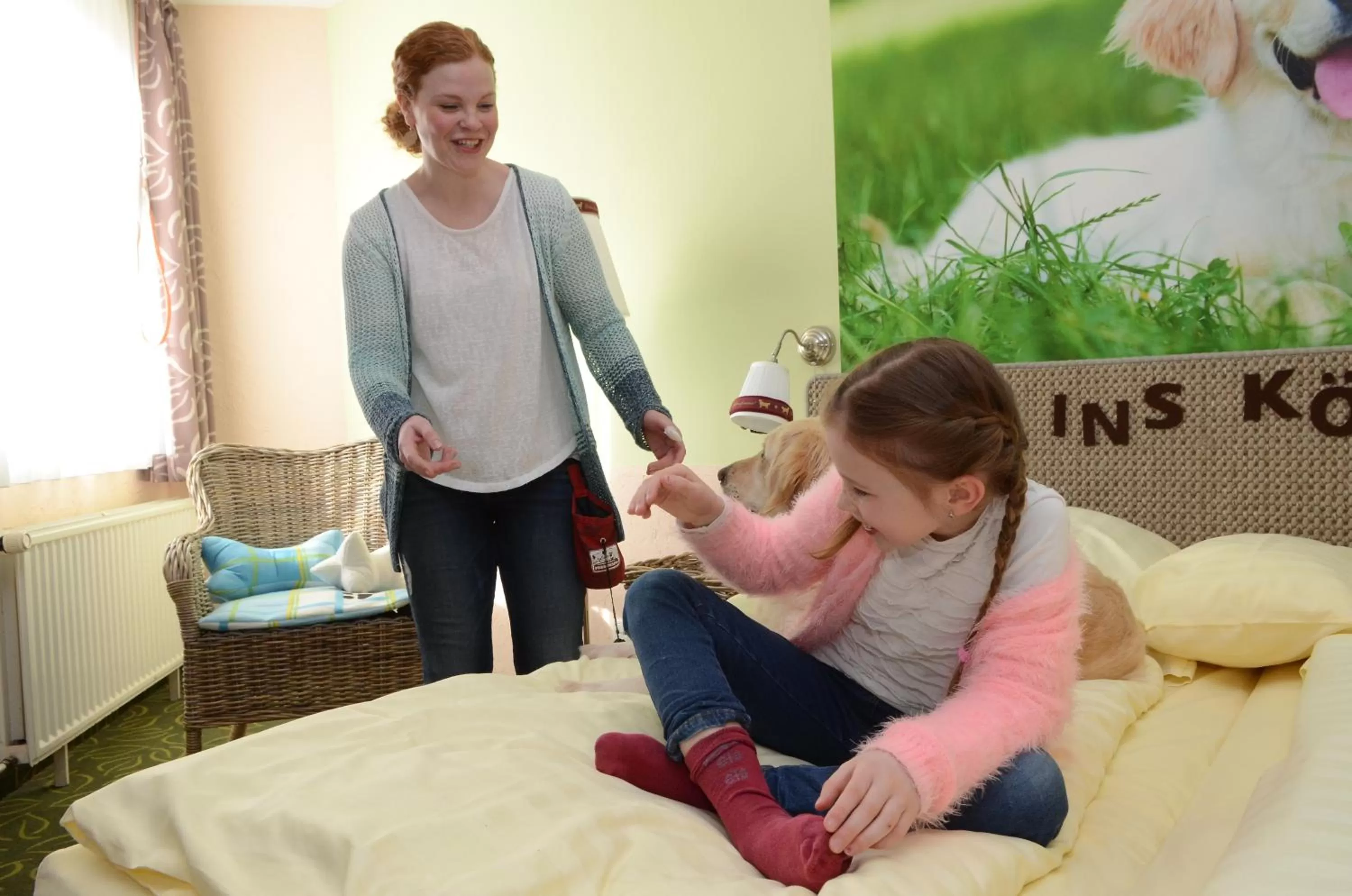 Family in Hotel Goldflair am Rathaus