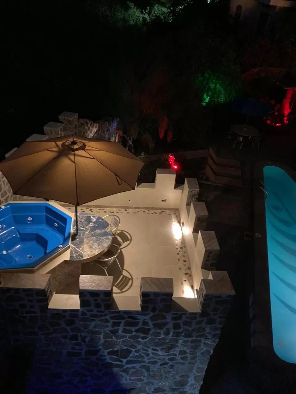 Pool View in La Fortaleza De Haro