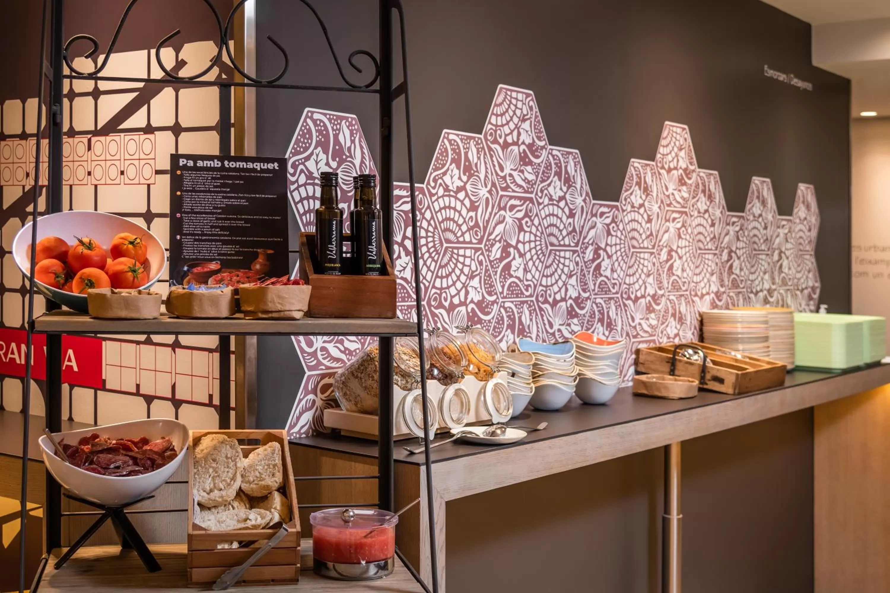 Breakfast in ibis Styles Barcelona Centre