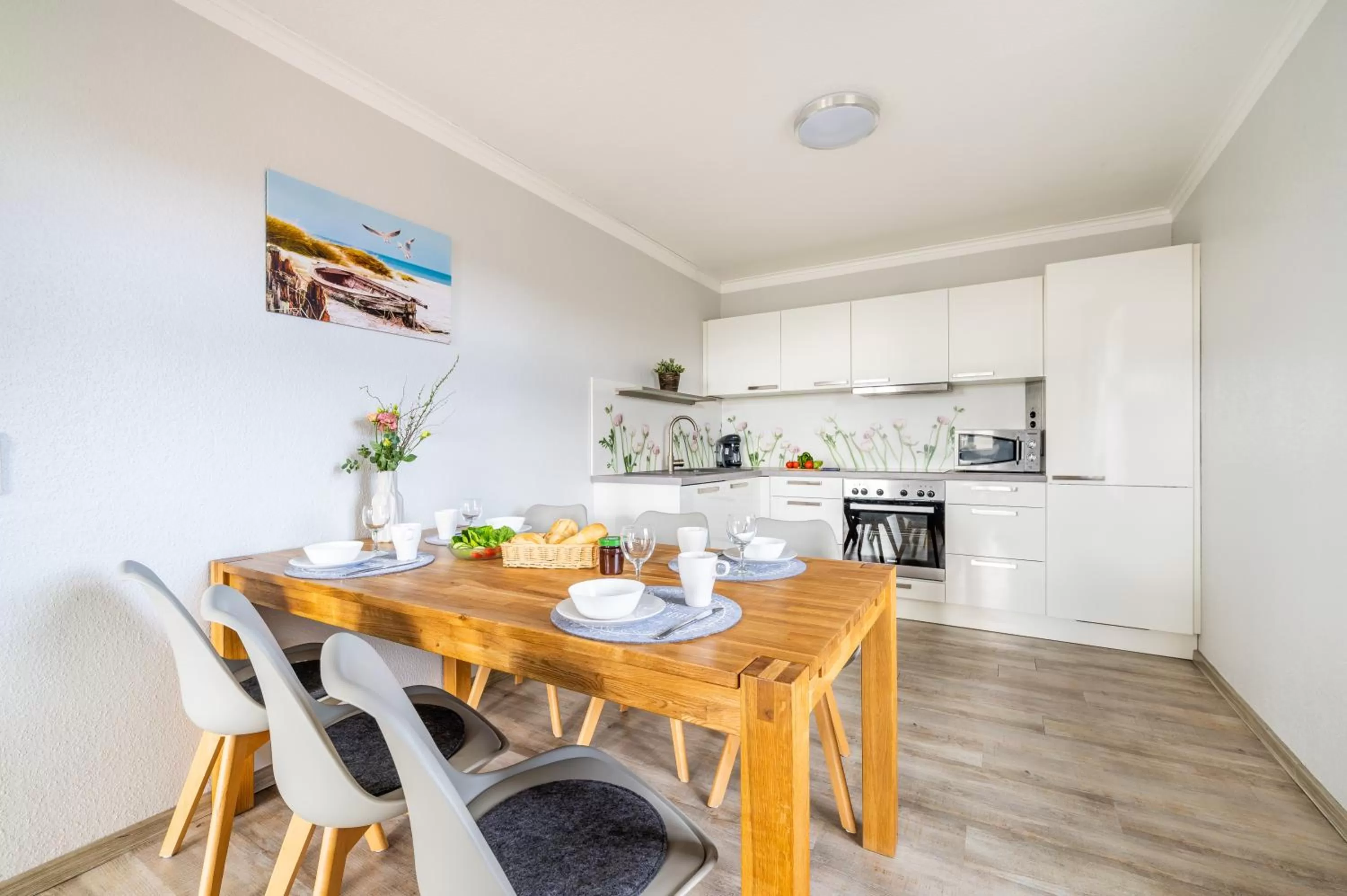 Dining Area in Haus Ferienglück Sauna im Haus