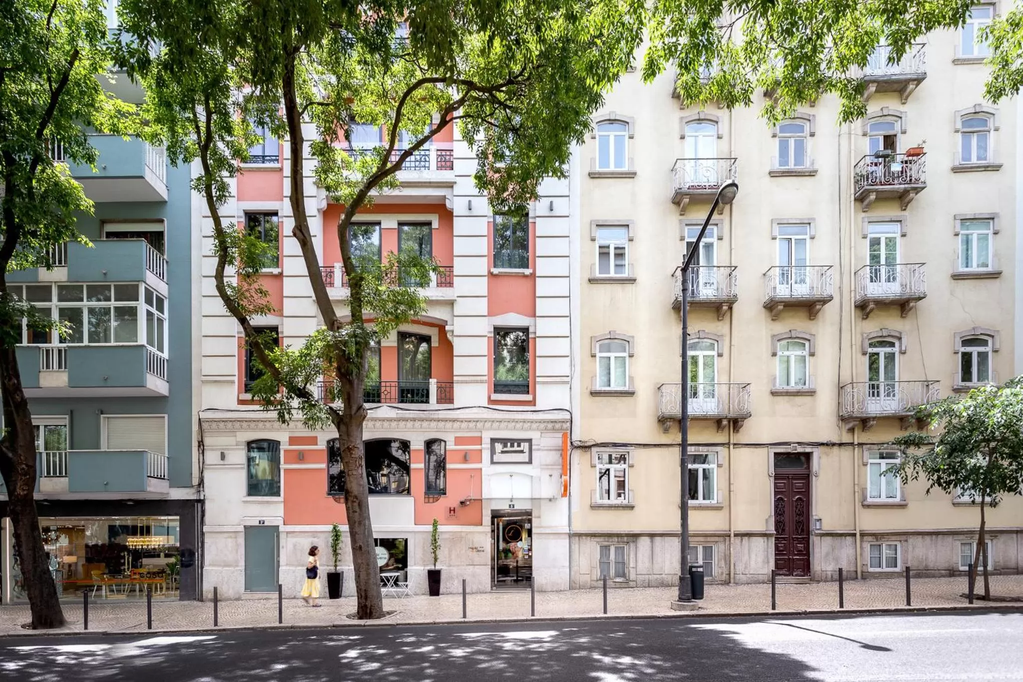 Property building in Hotel Luena