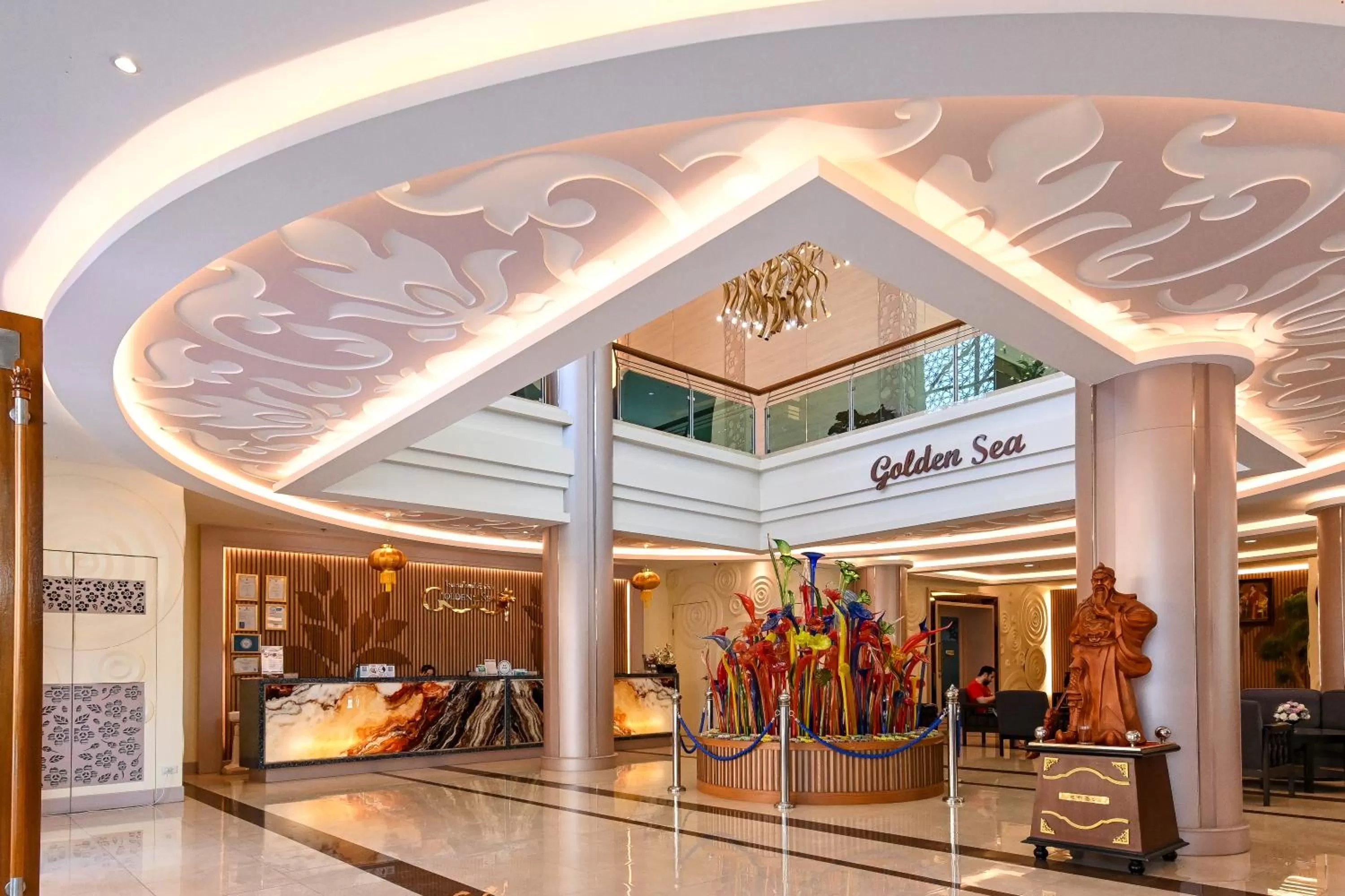 Lobby or reception in Golden Sea Hua Hin - SHA Extra Plus