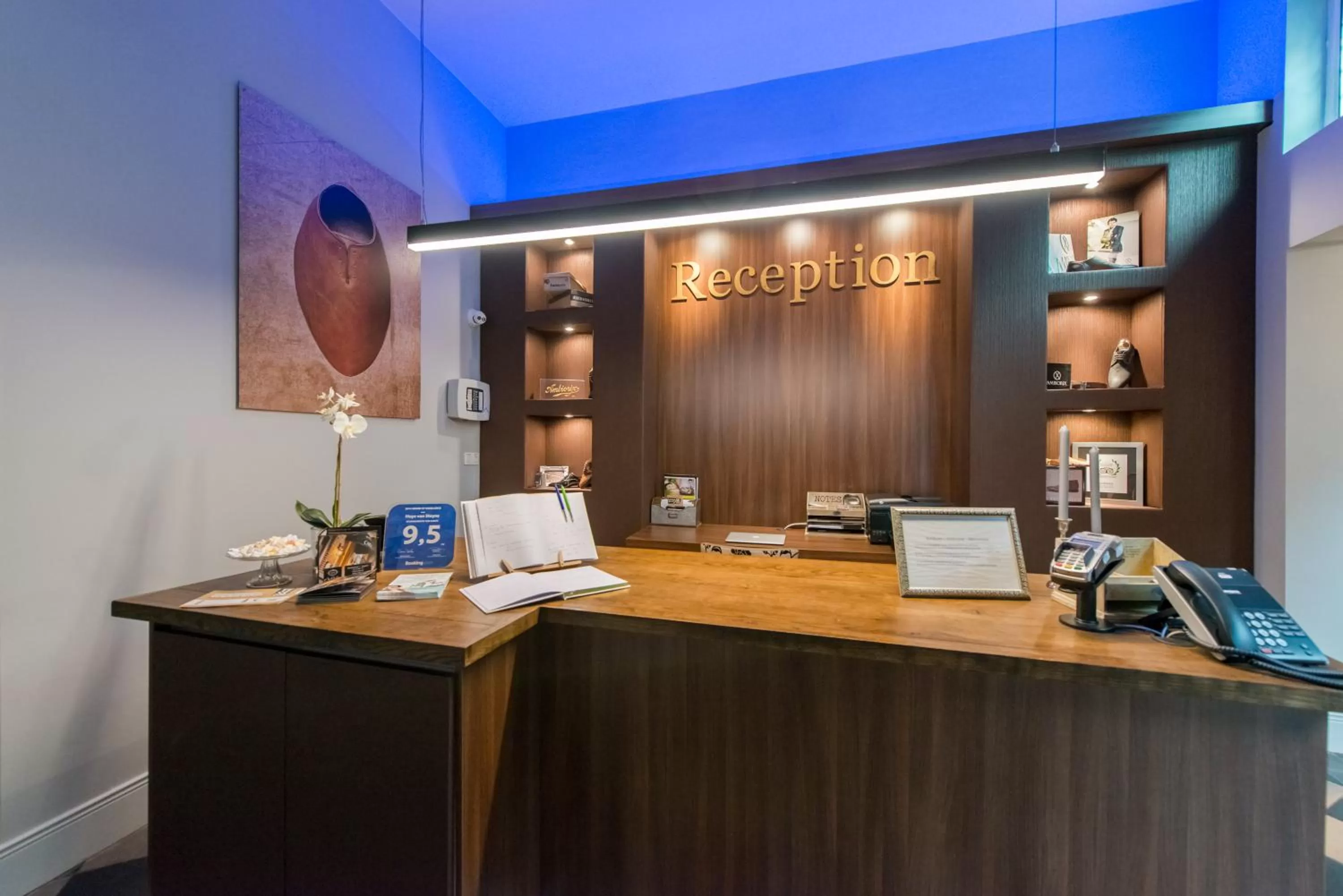 Lobby or reception in Boutique Hotel Huys van Steyns