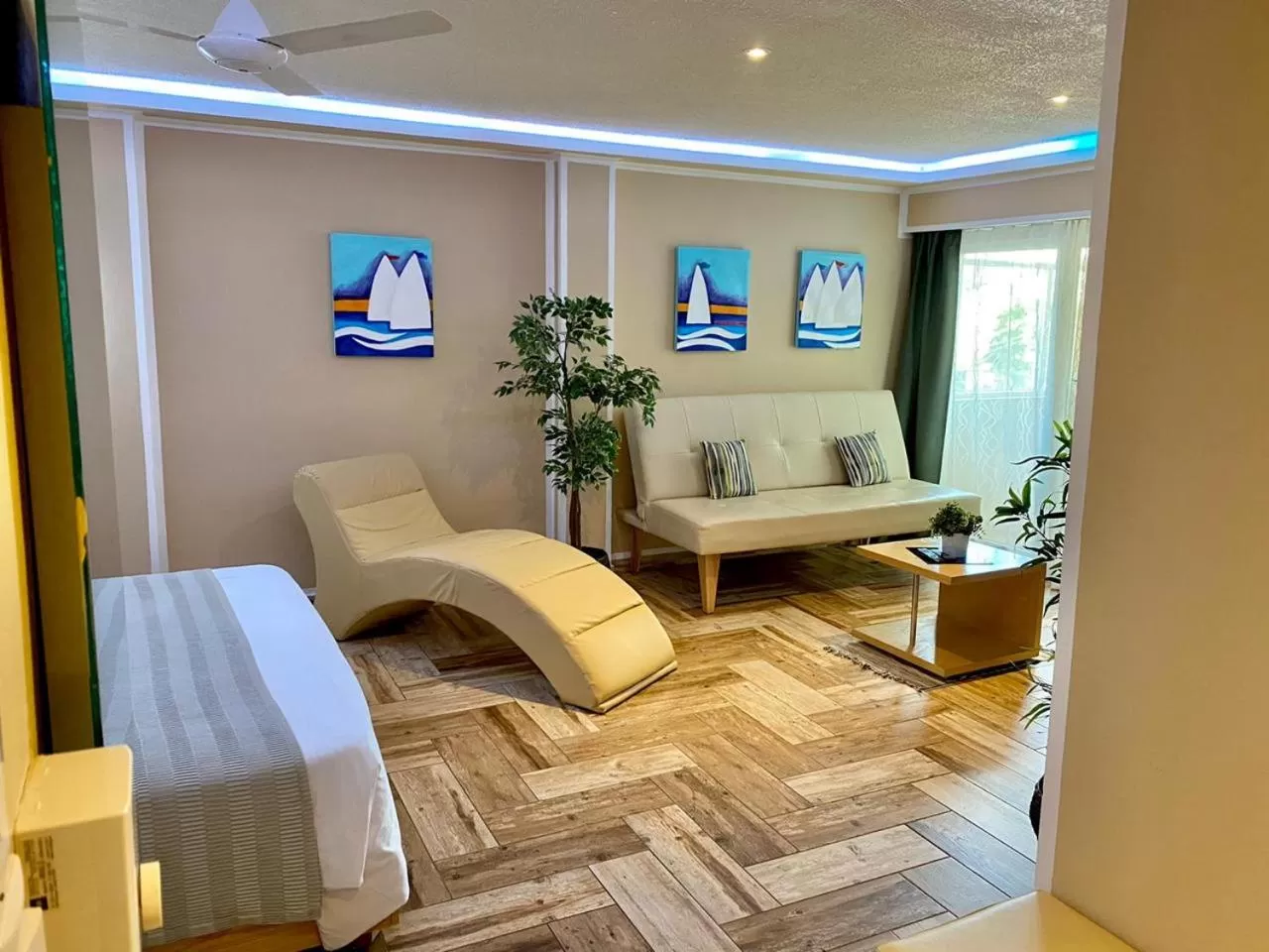 Photo of the whole room, Bed in Sosua Inn Hotel