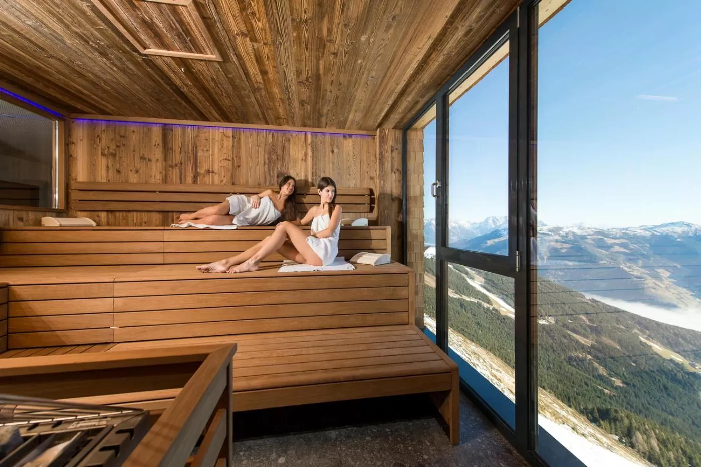 Sauna in Berghotel Schmittenhöhe