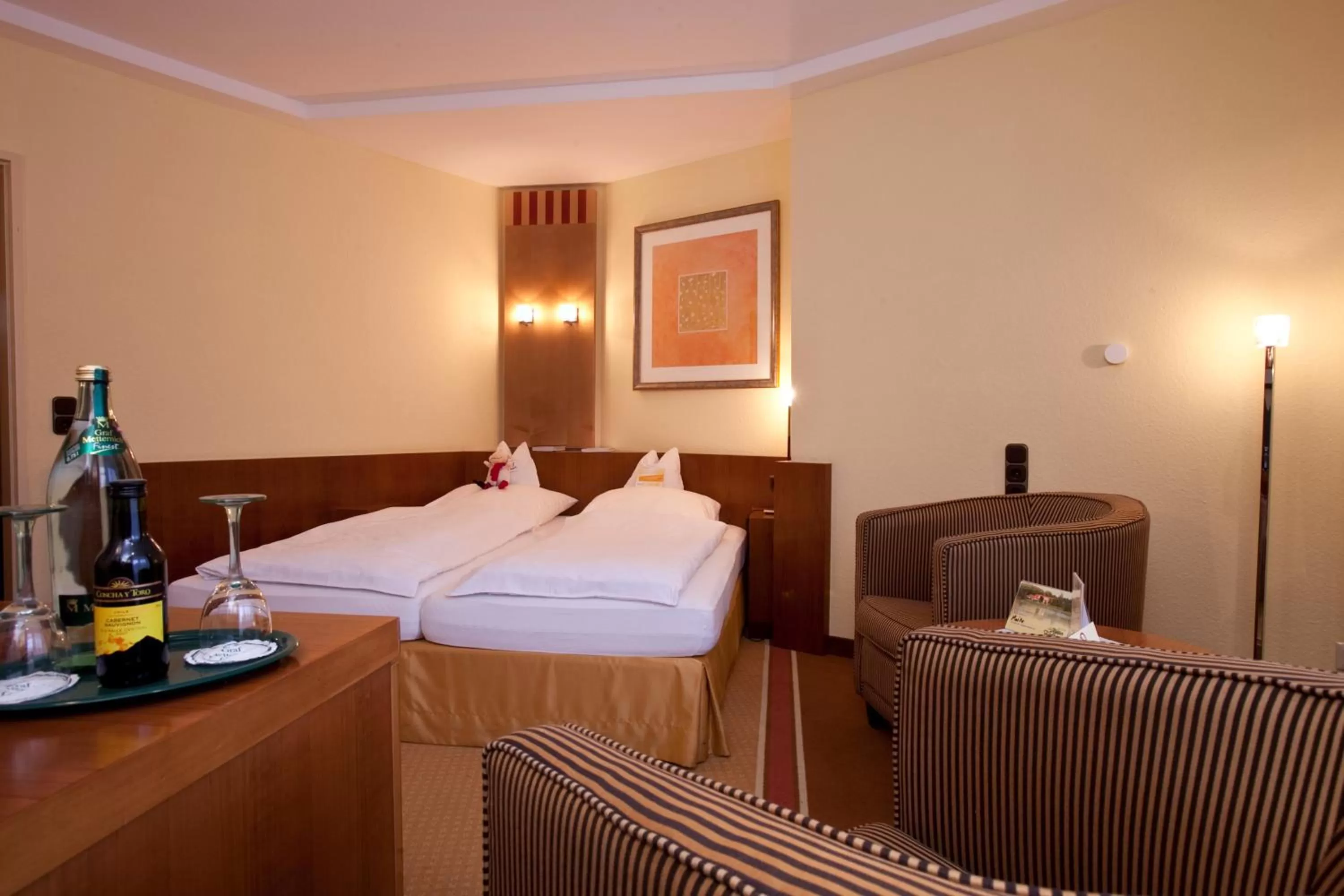 Standard Queen Room - single occupancy in Köhlers Forsthaus Wellness & Genuss Hotel