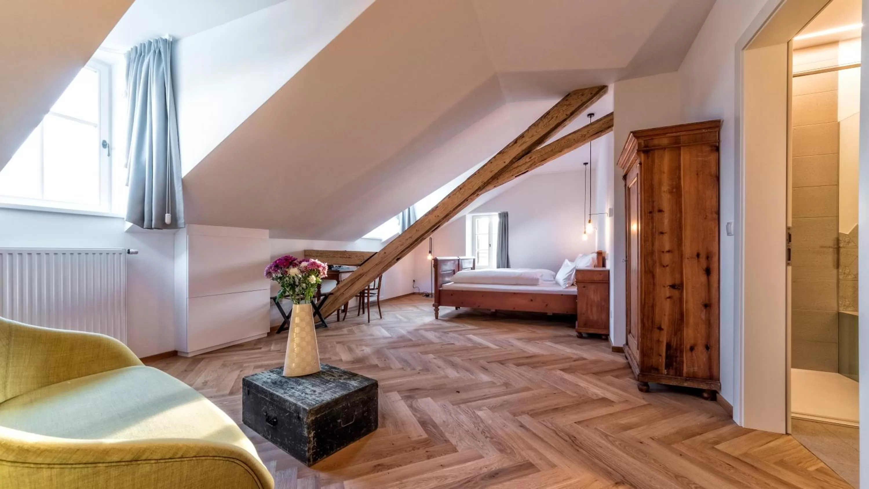 Photo of the whole room, Bed in Niedermairhof