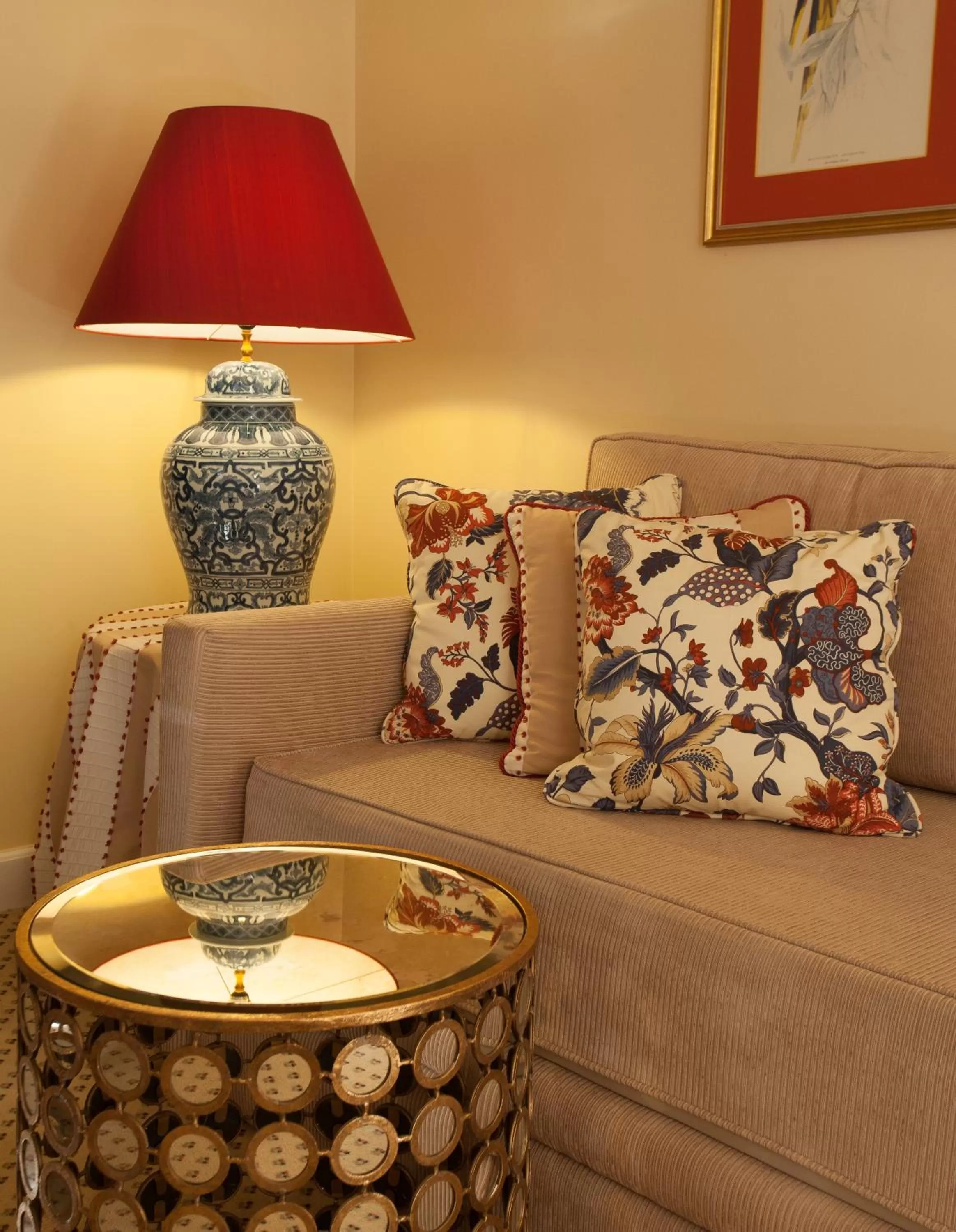 Seating area in NARUTIS Hotel - Small Luxury Hotels of The World