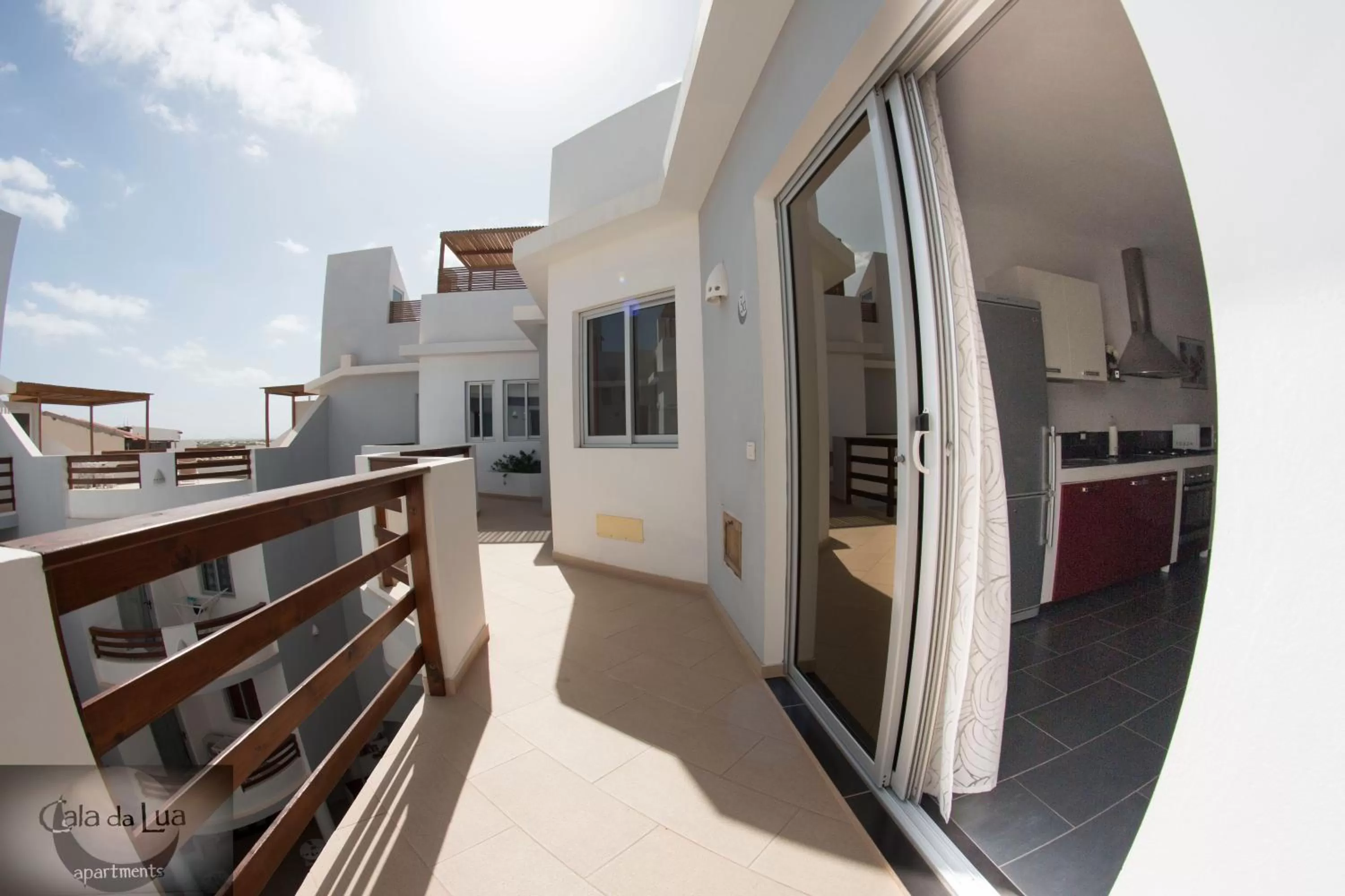 Facade/entrance in Cala da Lua apartments