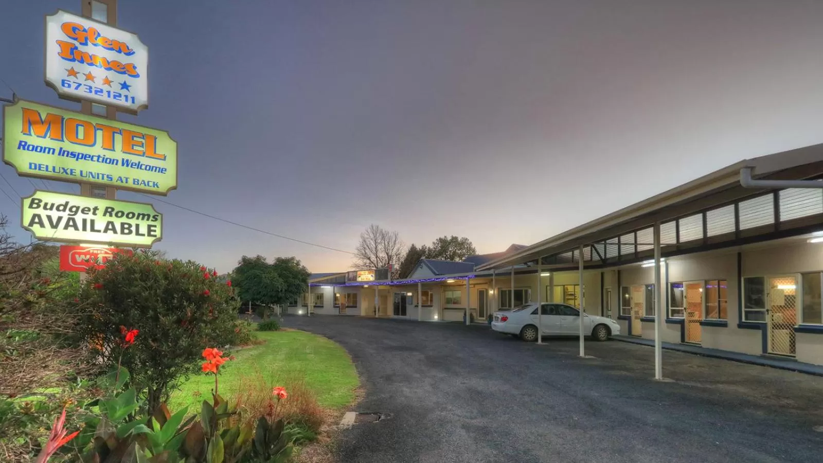 Property building in Glen Innes Motel