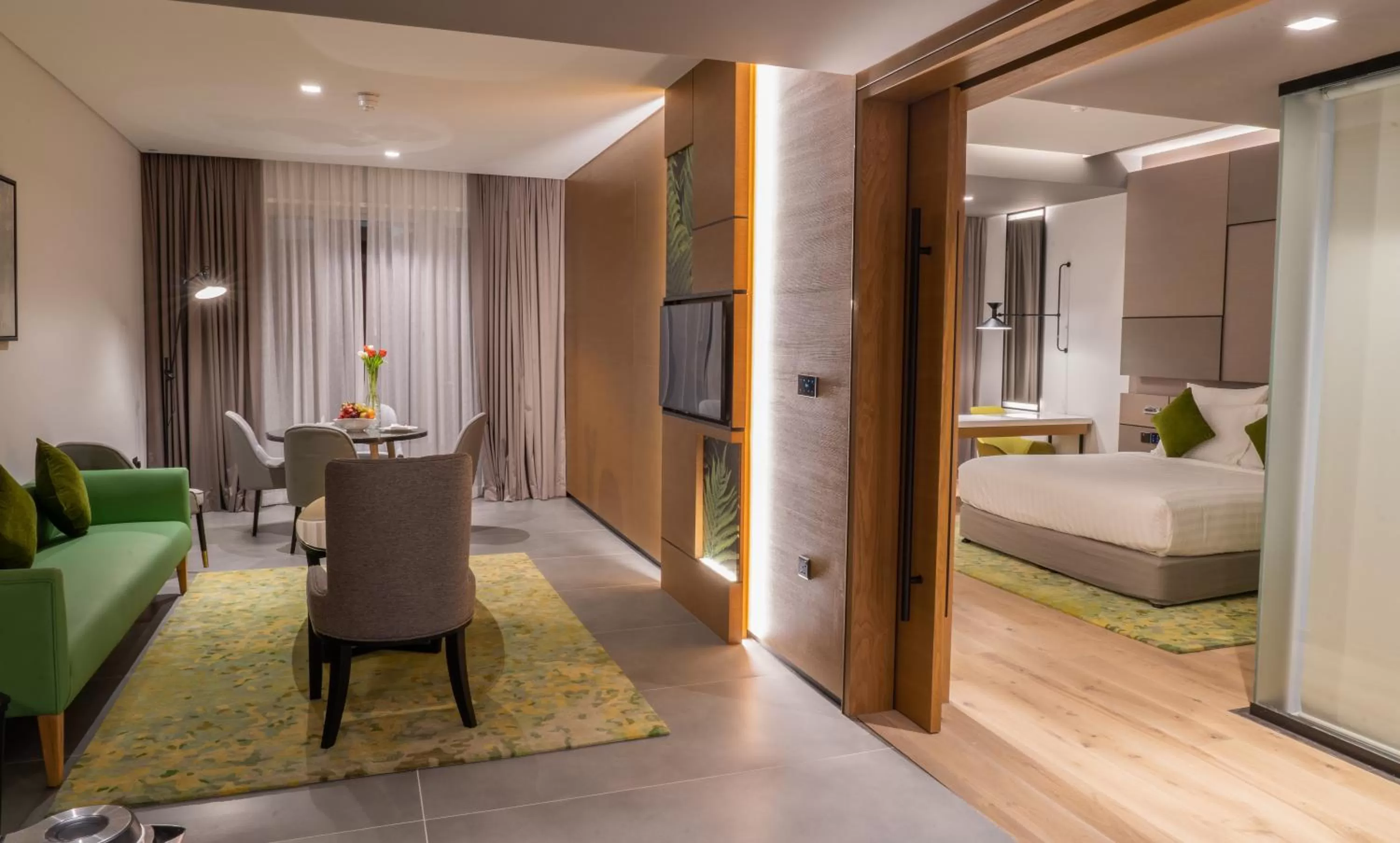 Bed in Al Khoory Courtyard Hotel