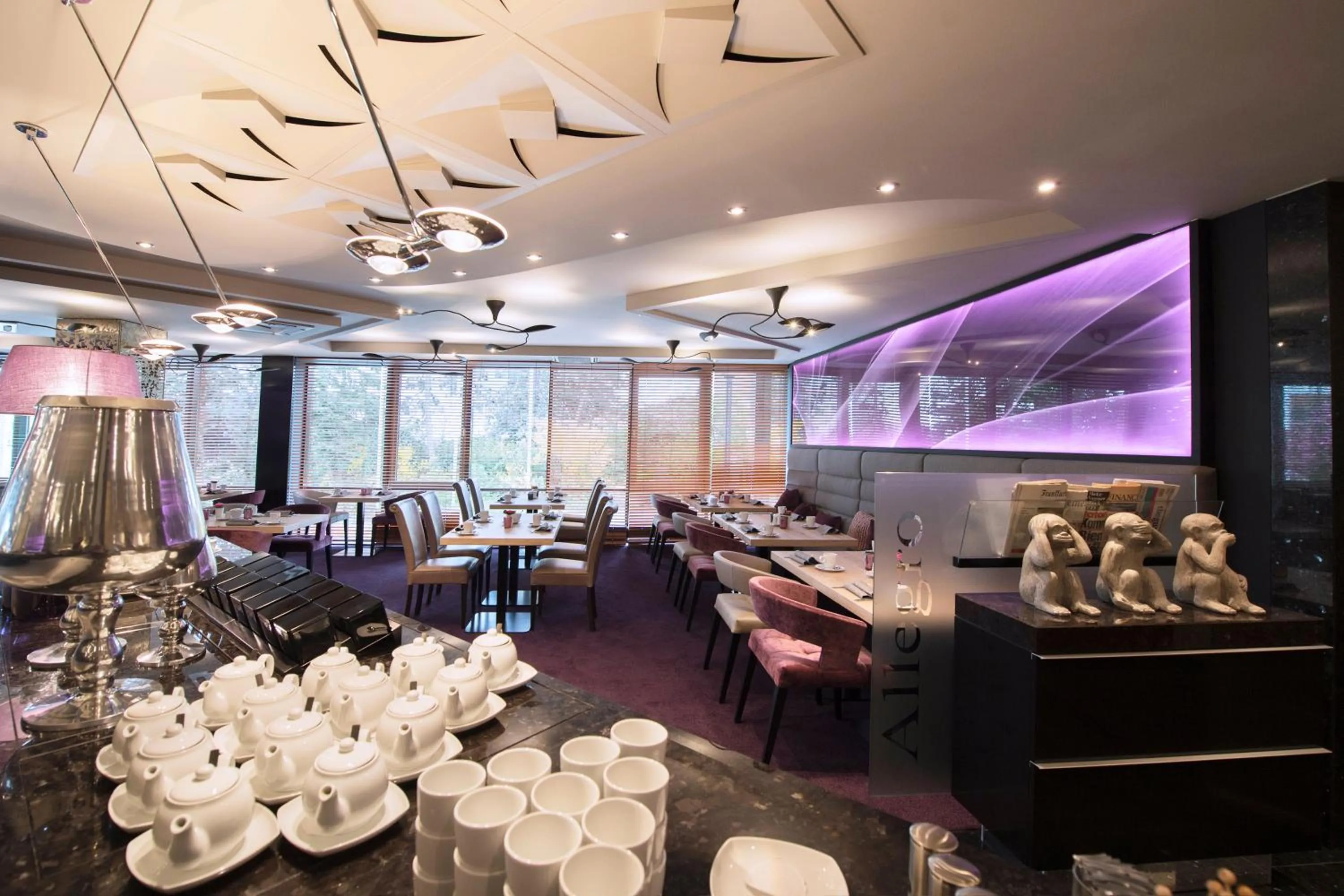 Restaurant/places to eat in Atrium Hotel Mainz