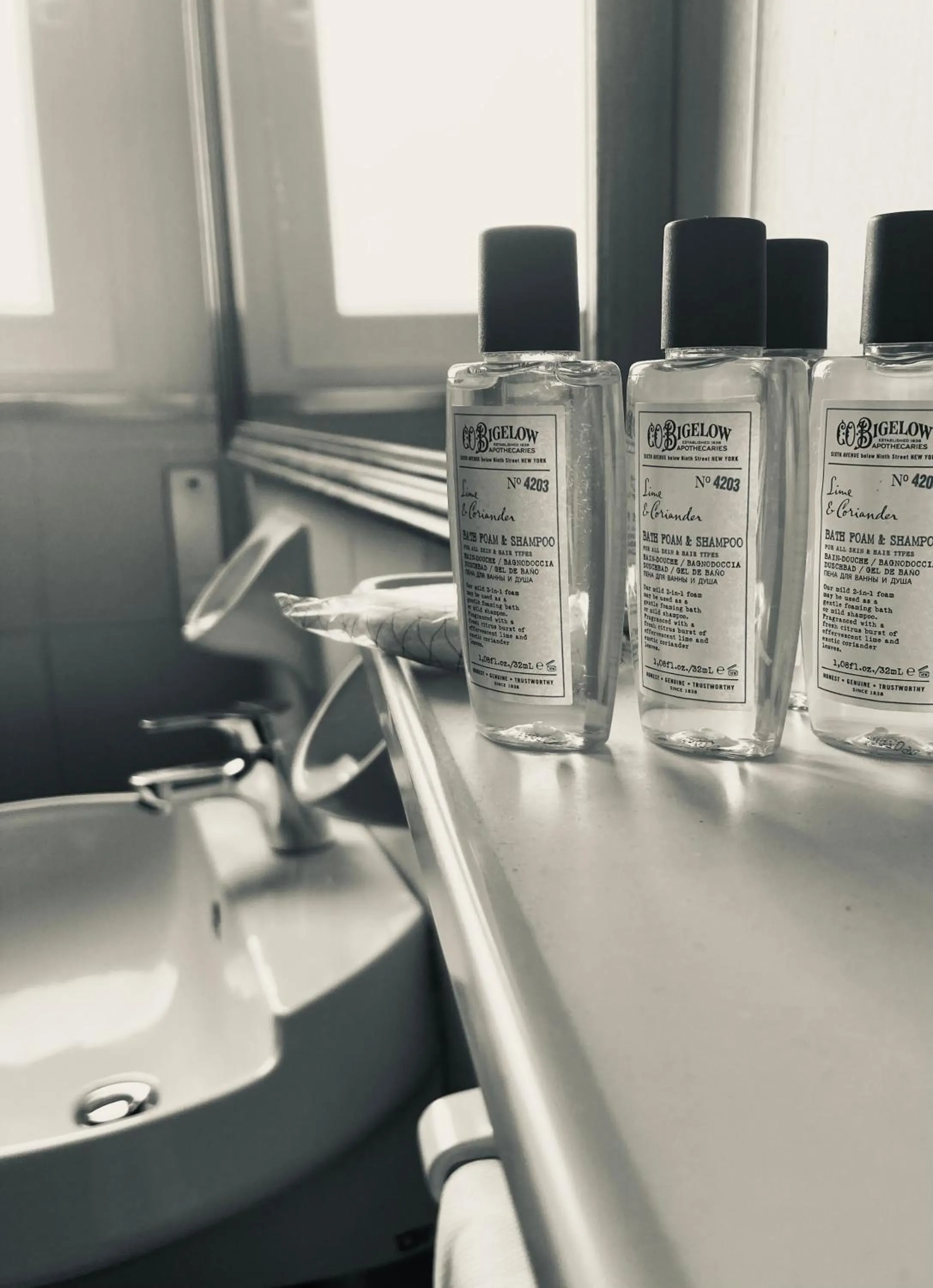 Bathroom in Hotel Ghironi