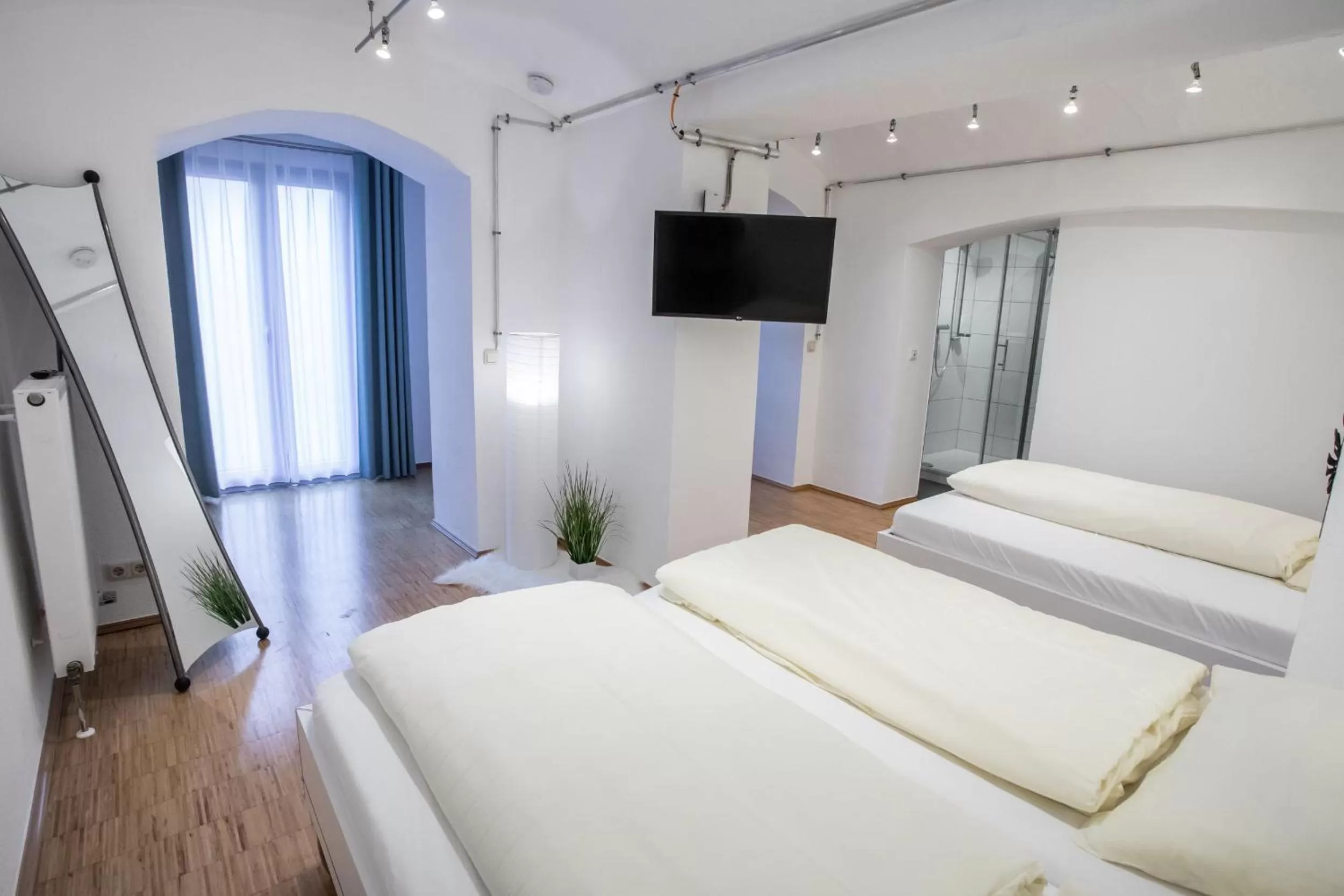 Bed in Frühstückshotel Landgasthof Kramer