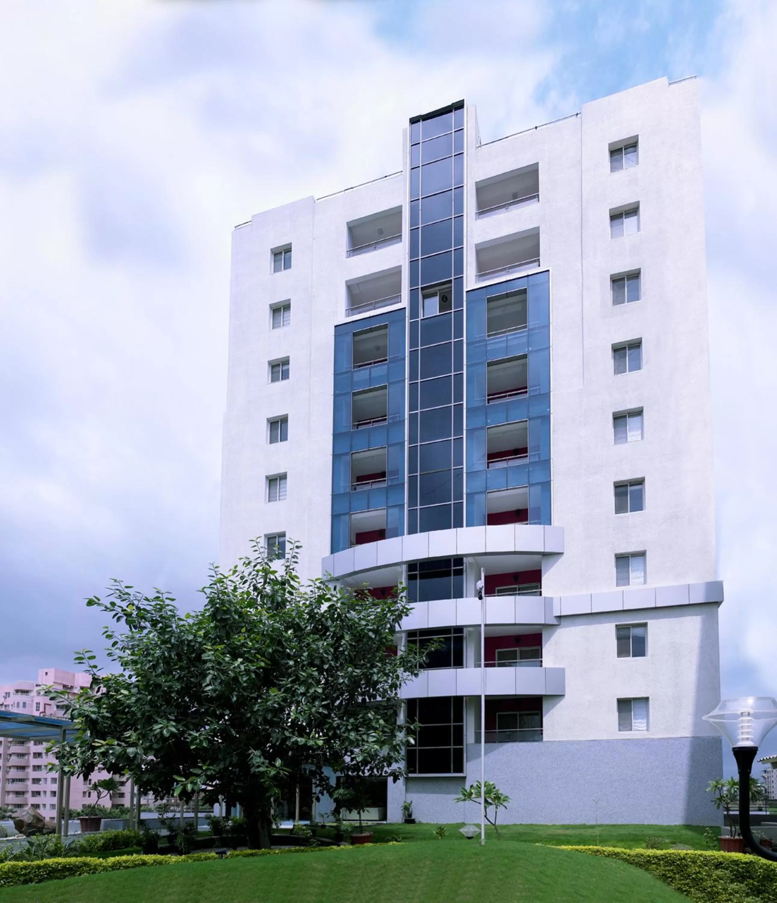 Facade/entrance in Royal Orchid Golden Suites Pune