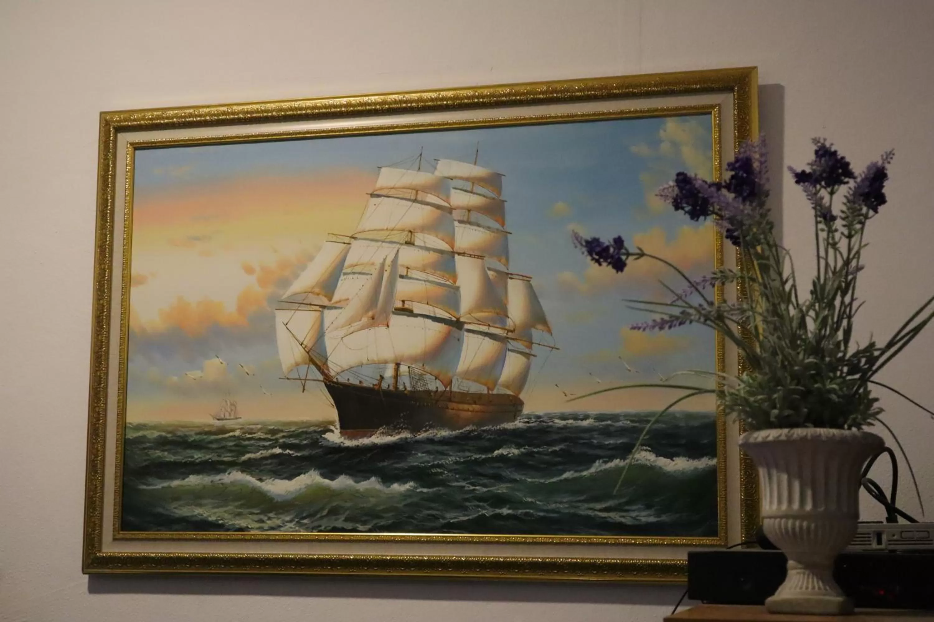 Inner courtyard view in Chiang Mai Heritage House