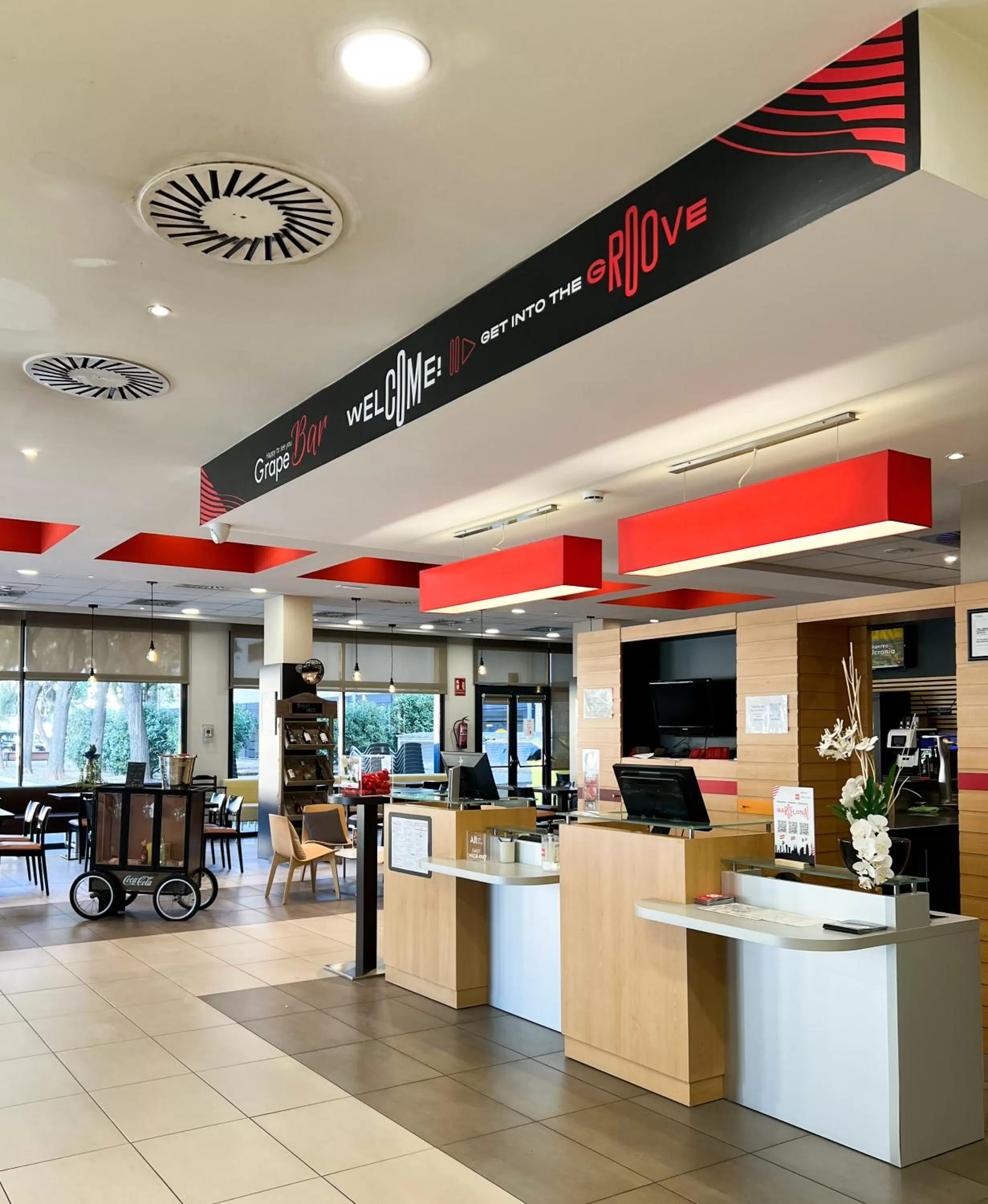 Lobby or reception in Ibis Ripollet