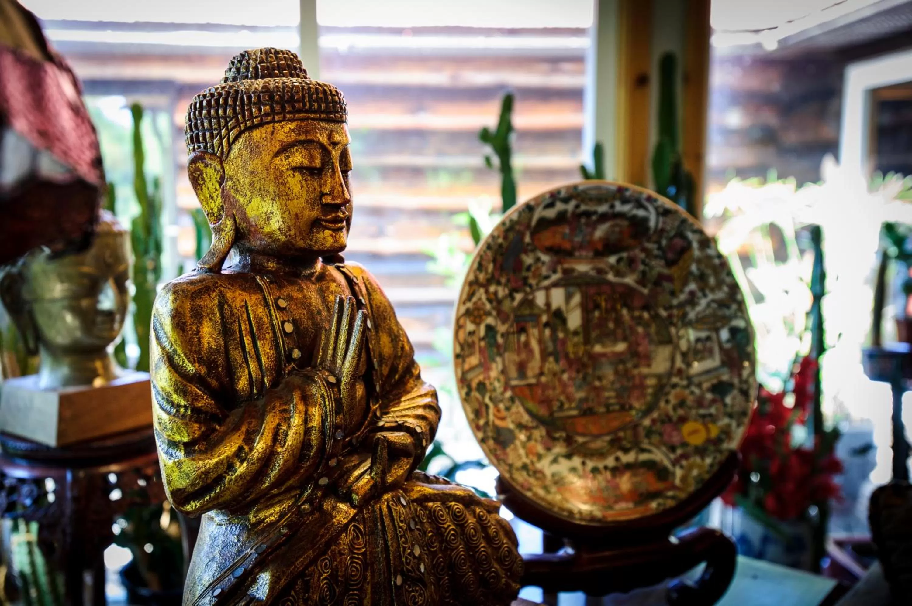 Decorative detail in Shambhala Bed and Breakfast