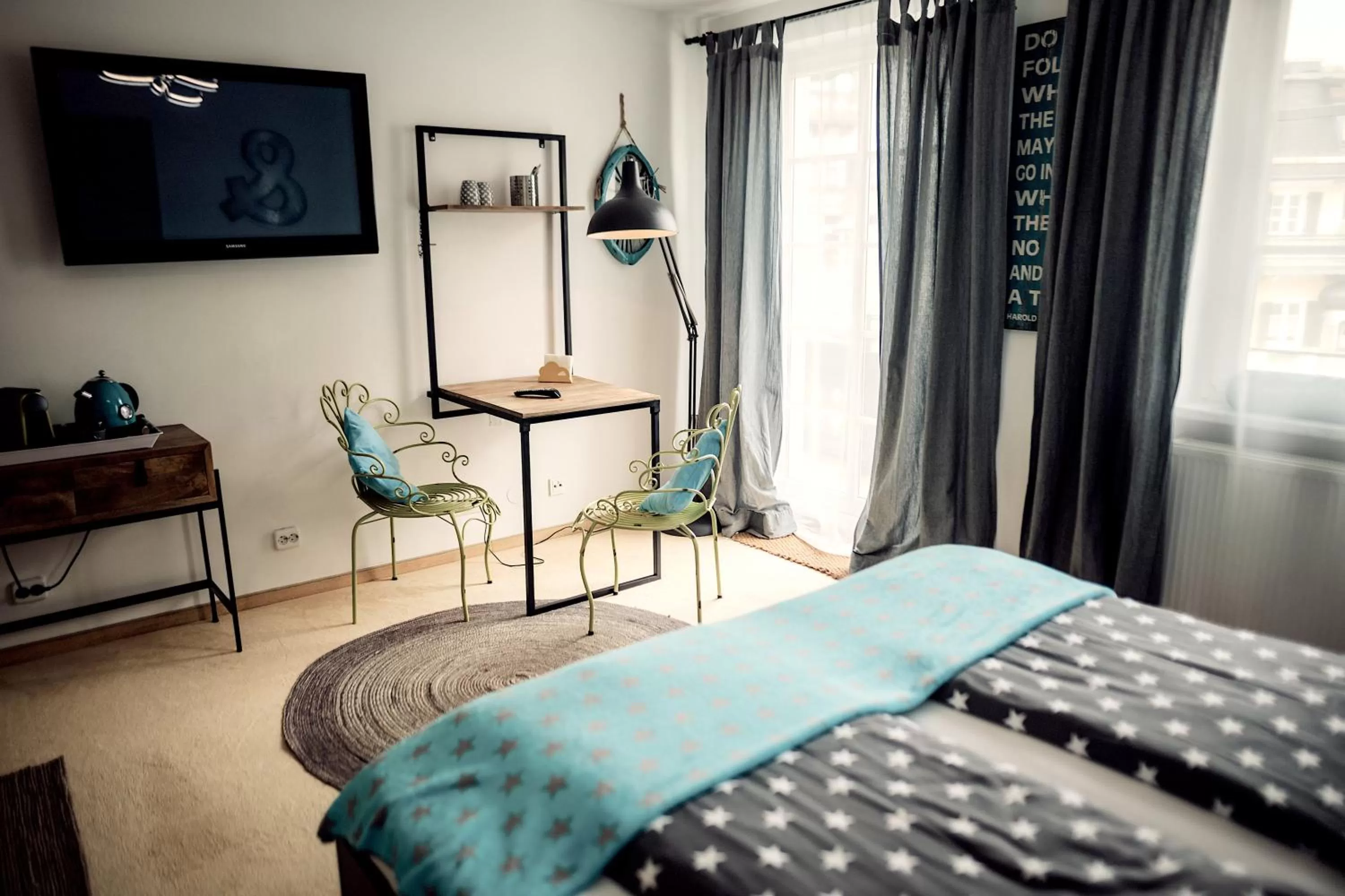 Bed in Das Hotel Stern 24h self-check-in