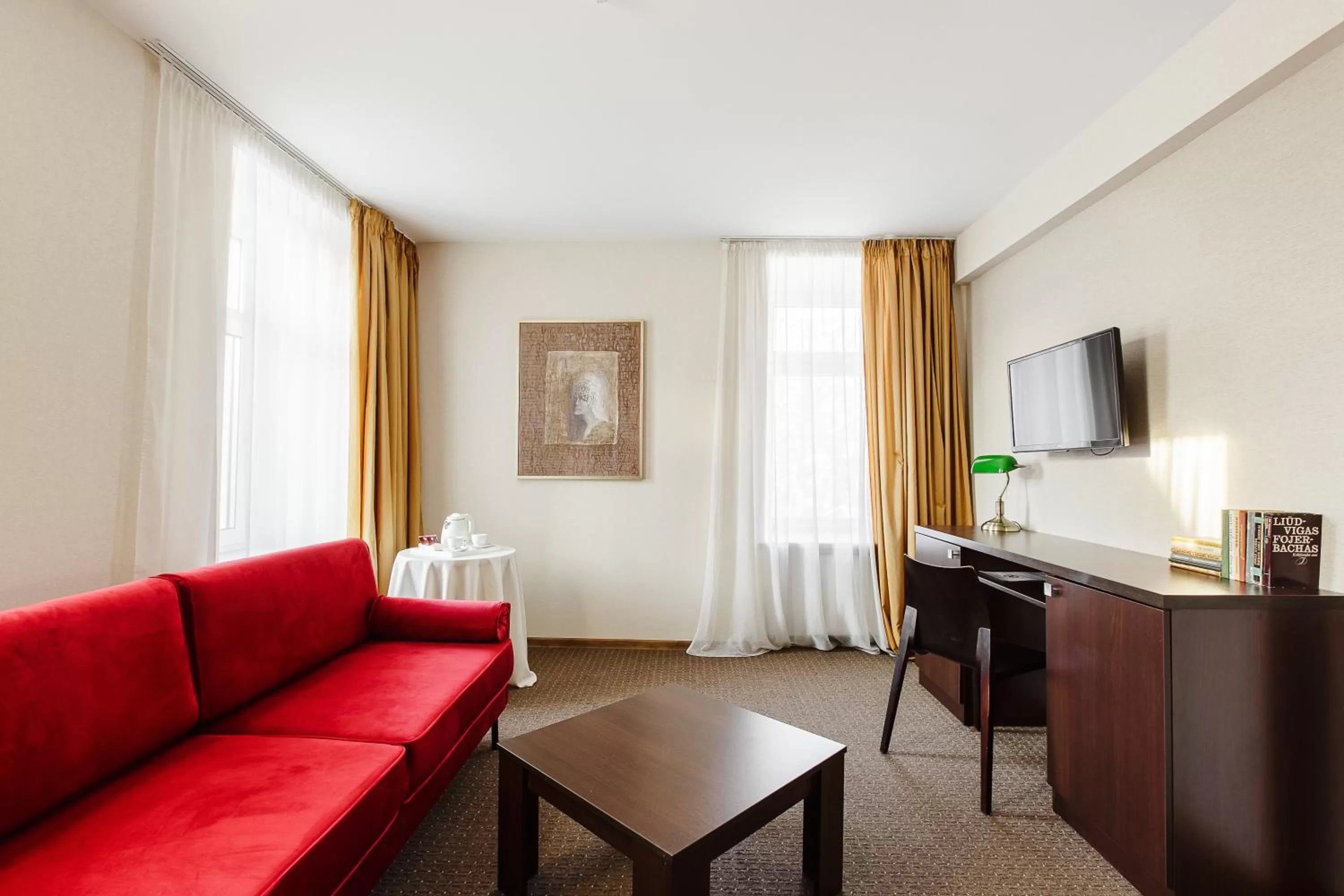 Living room in Old Town Hotel Bohema, Klaipėda