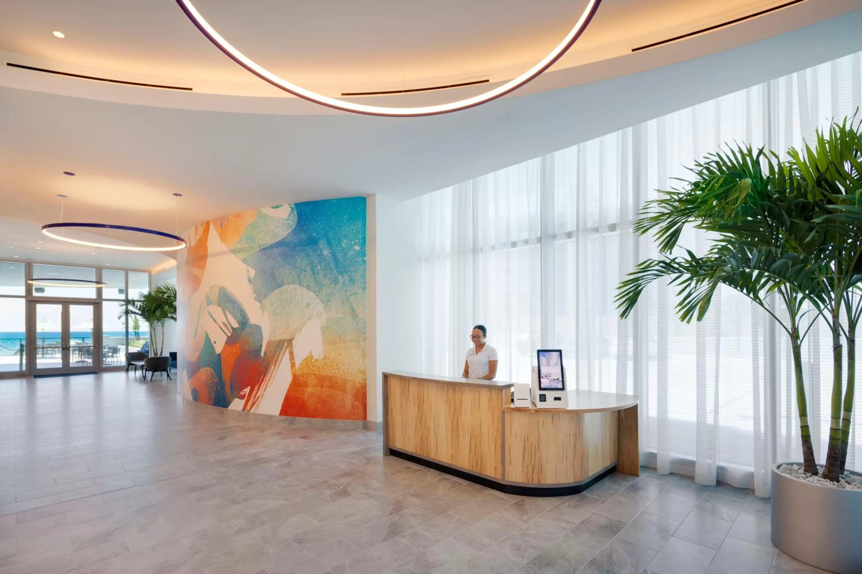 Lobby or reception in Max Beach Resort