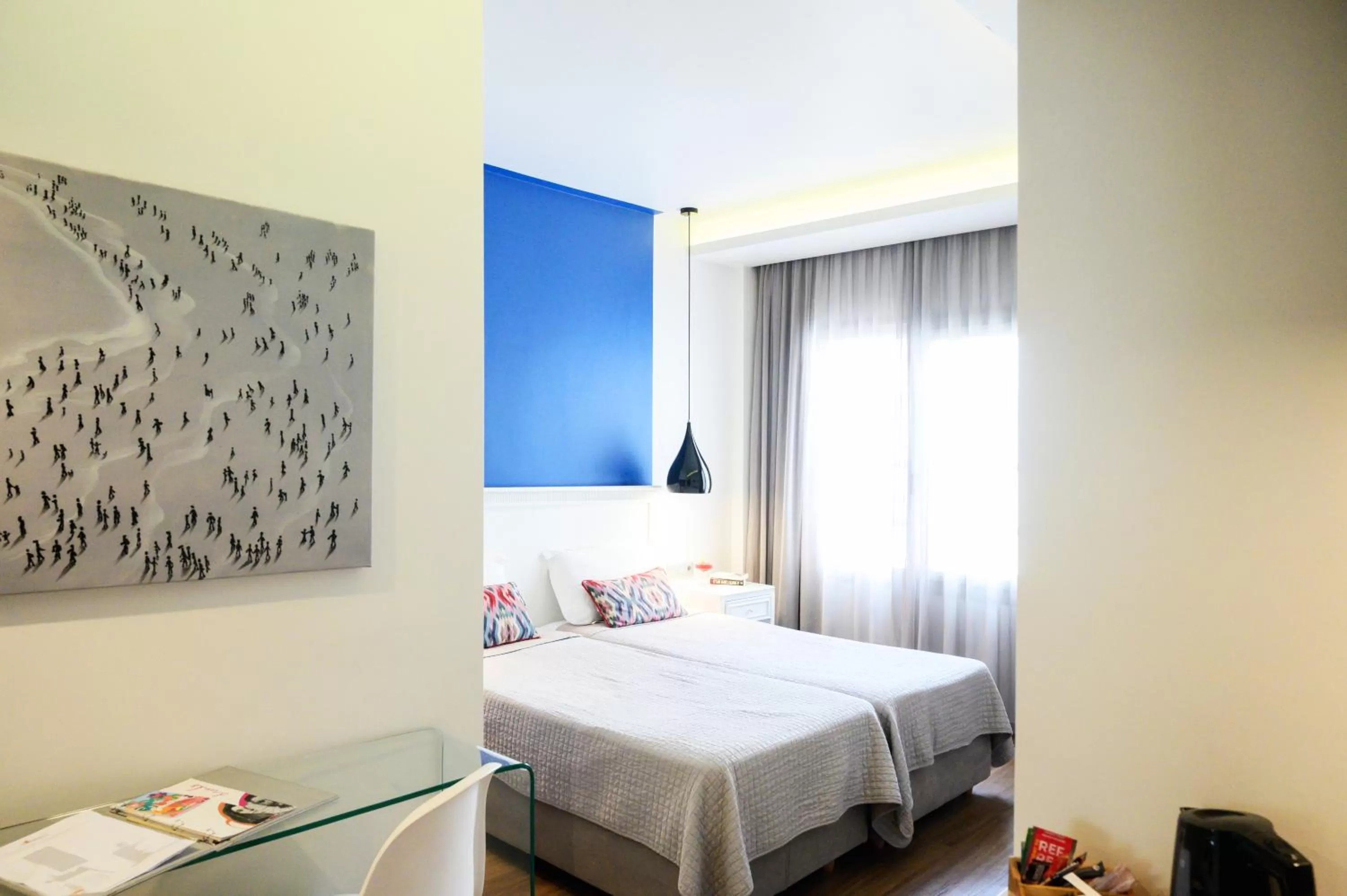 Bed in Hotel El Greco