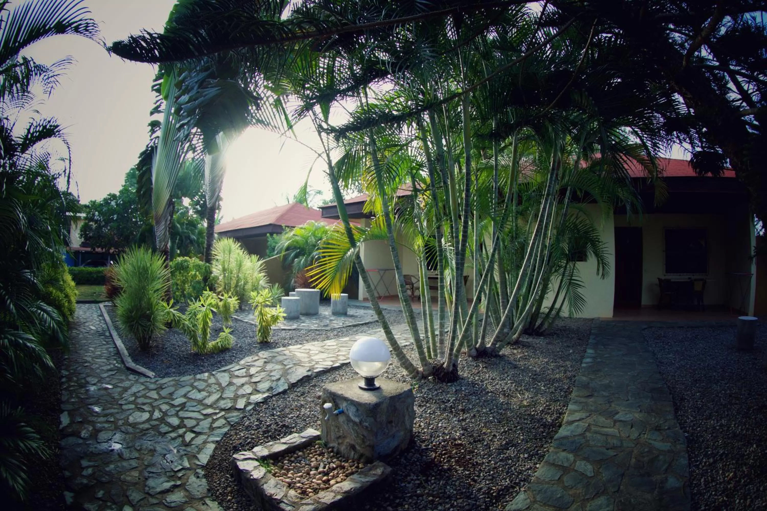 Garden in Alona Swiss Resort