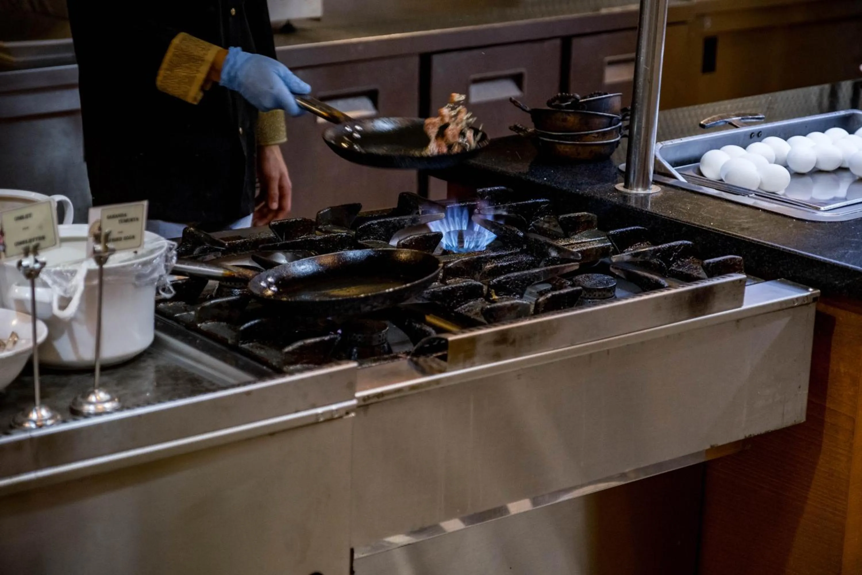 Kitchen or kitchenette in Selçuk Hotel
