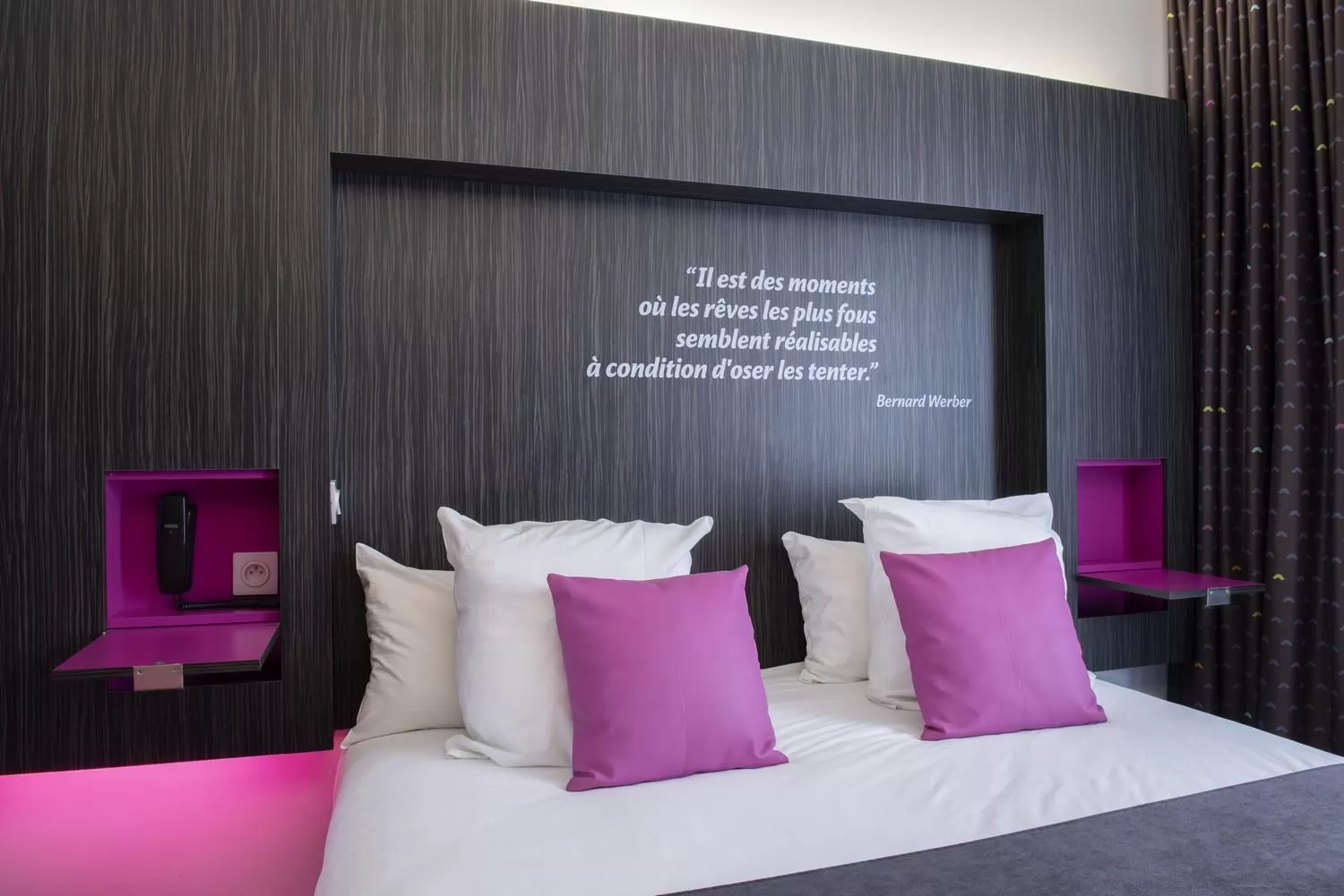 Bedroom, Bed in Akena Nantes Atlantis Zénith