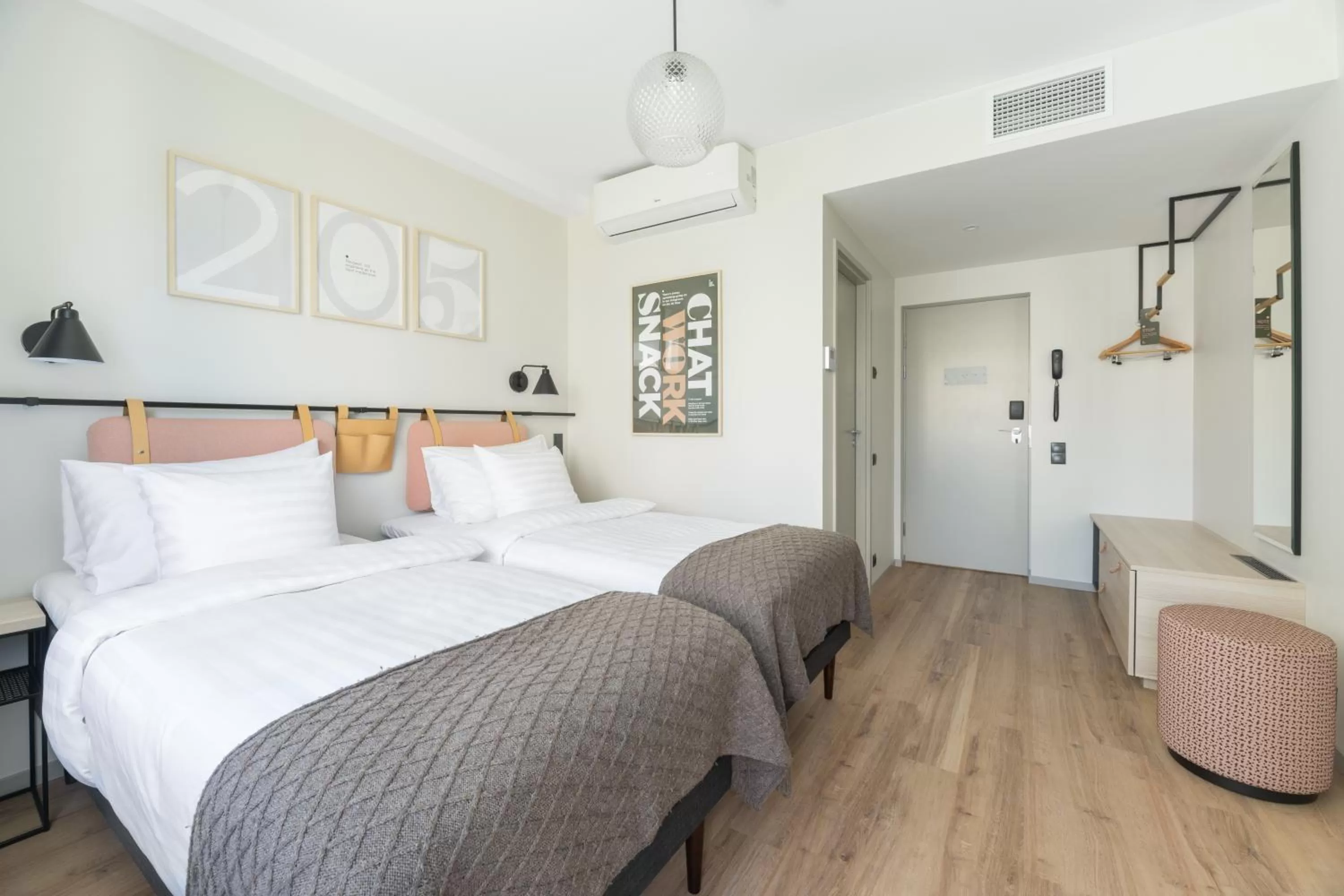 Property building, Bed in Oru Hub Hotel Tallinn - Handwritten Collection