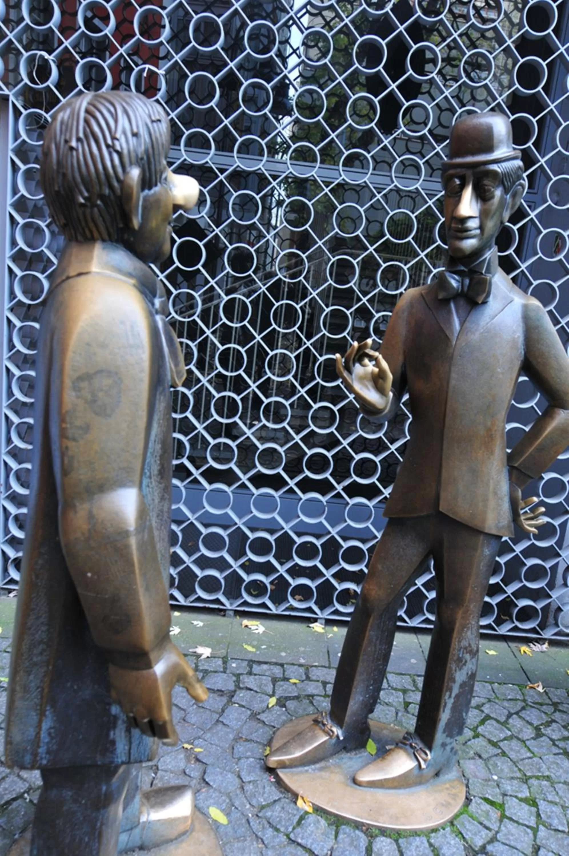 Decorative detail in Lint Hotel Köln