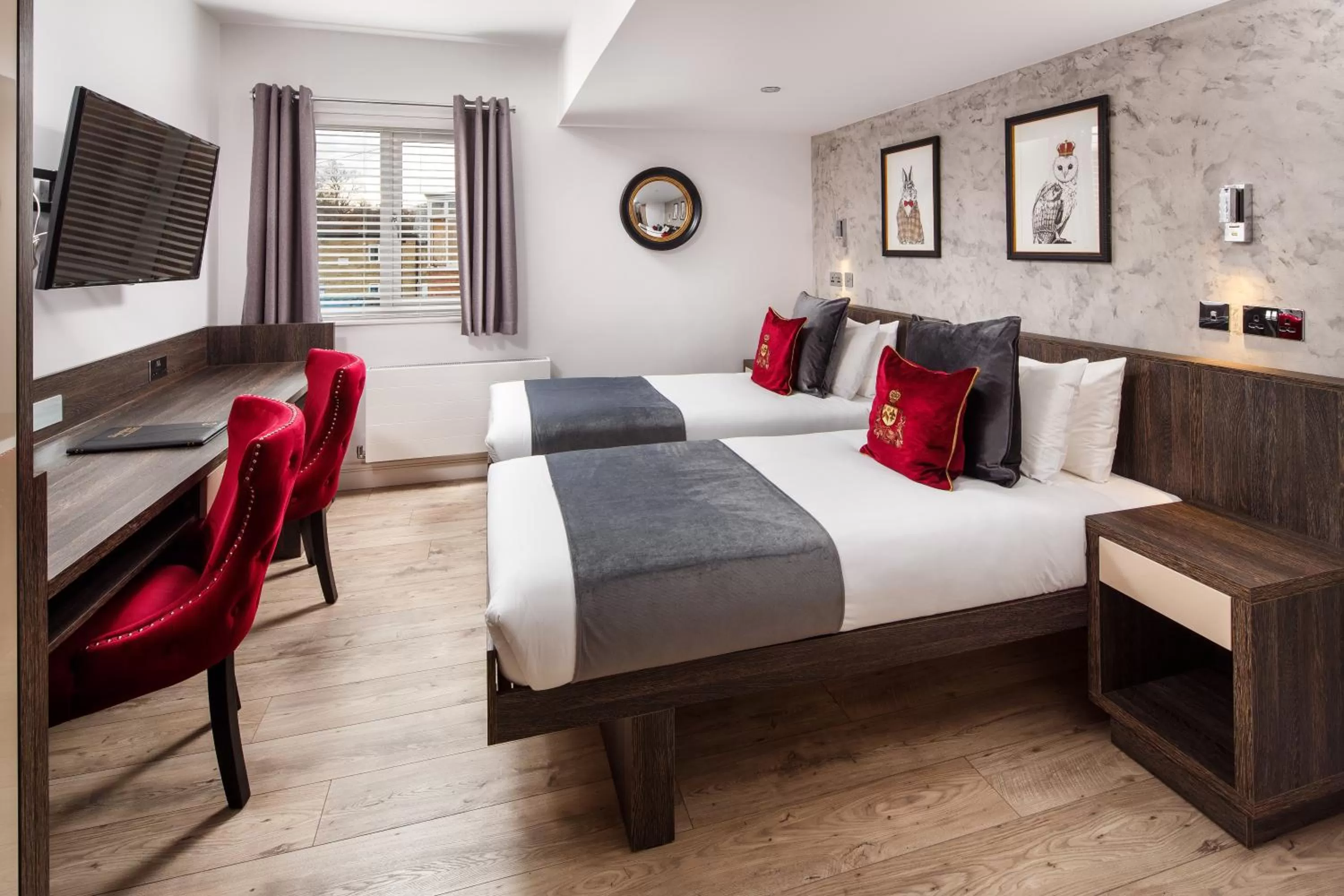 Bed in Signature Suites