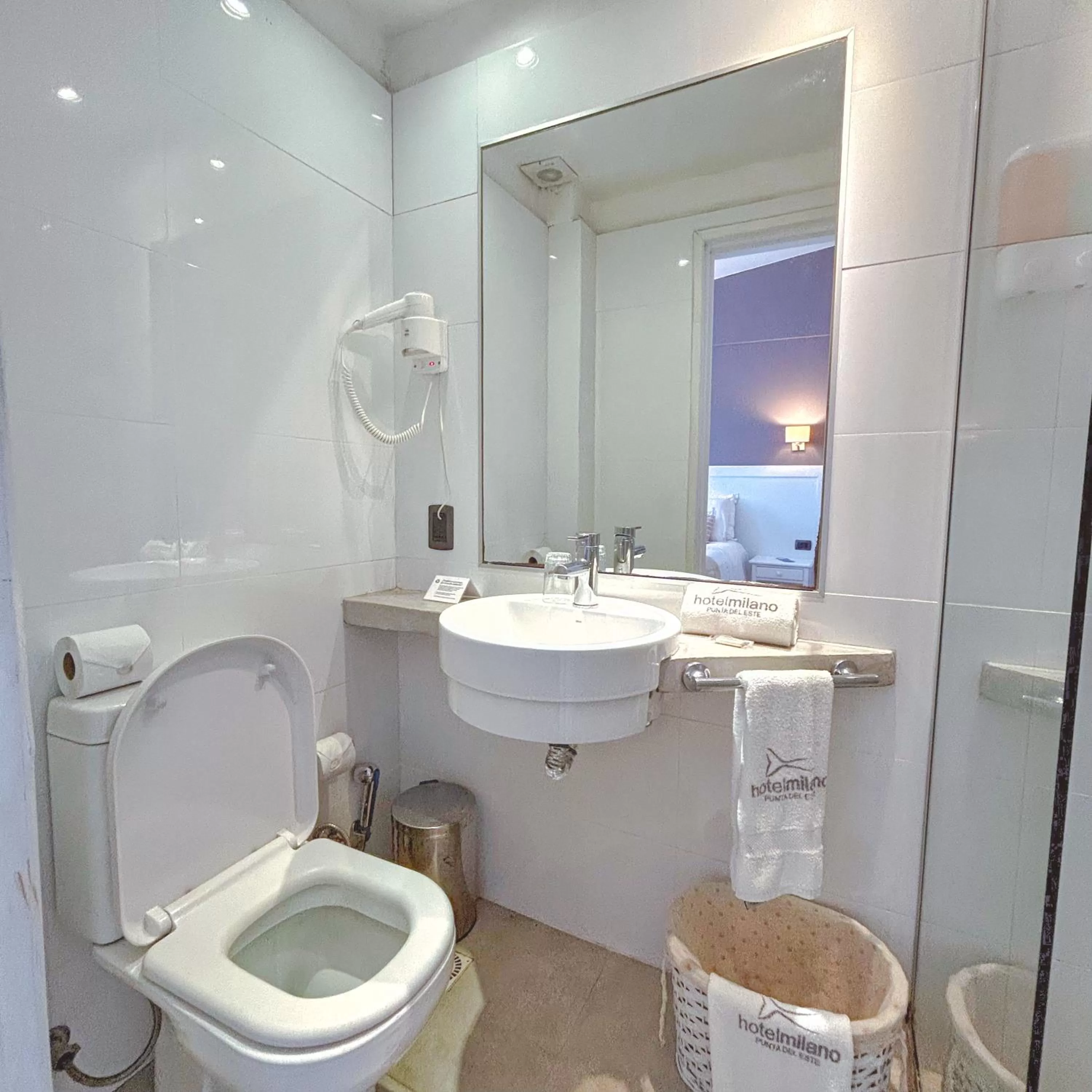 Toilet in Hotel Milano