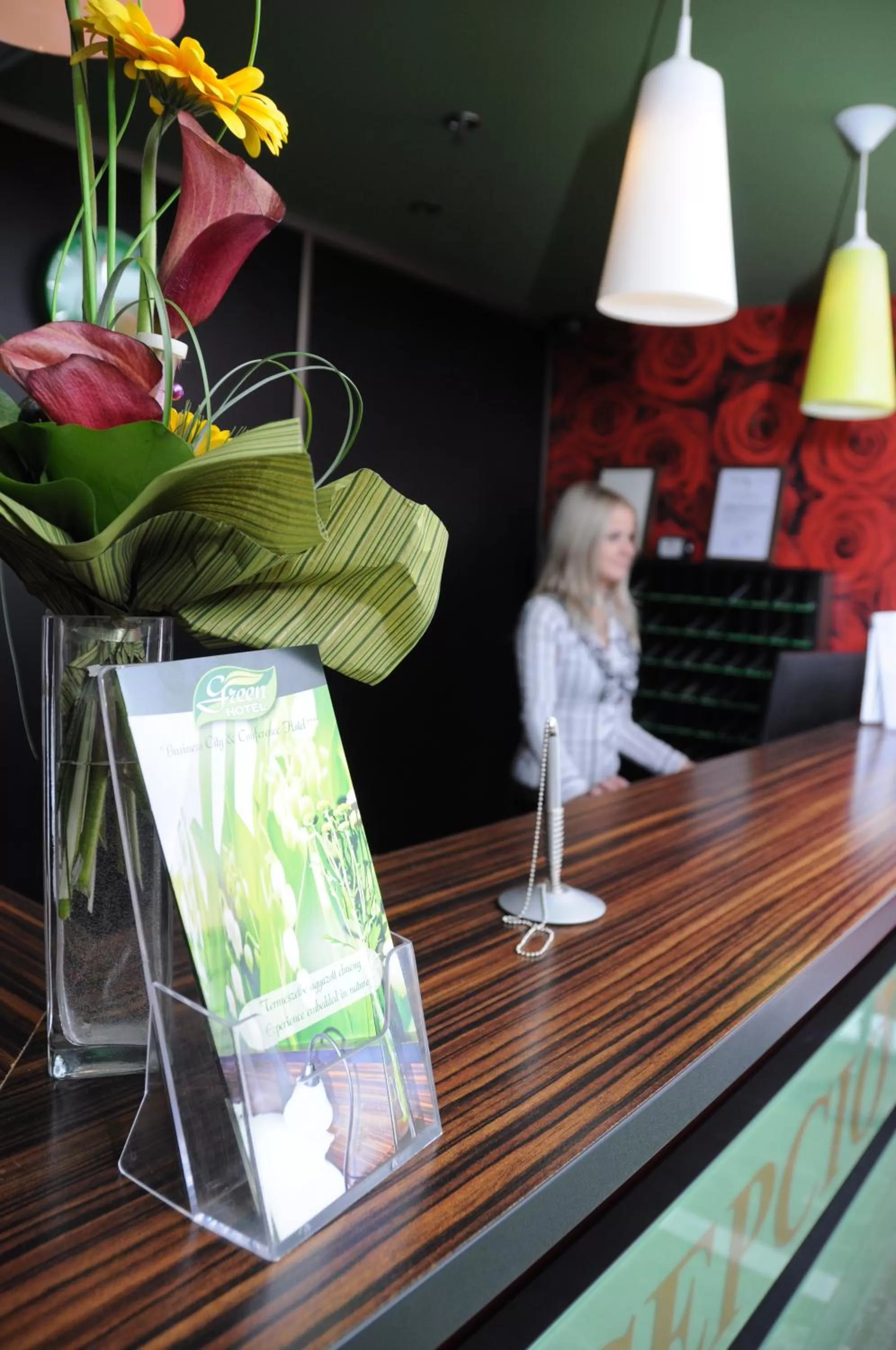 People in Green Hotel Budapest