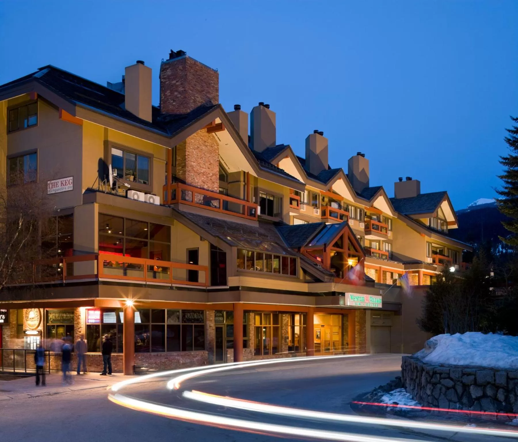 Facade/entrance in Whistler Village Inn & Suites