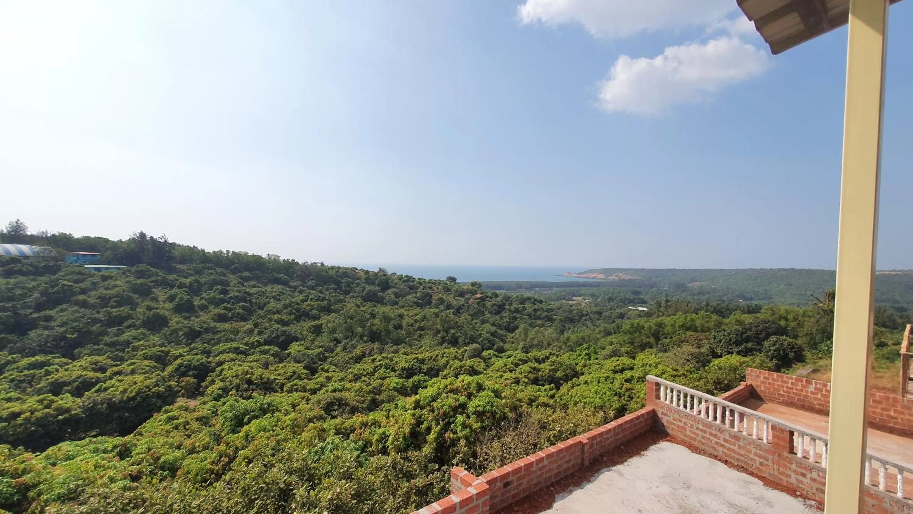 Sea view in Mango Valley Resort Ganpatipule