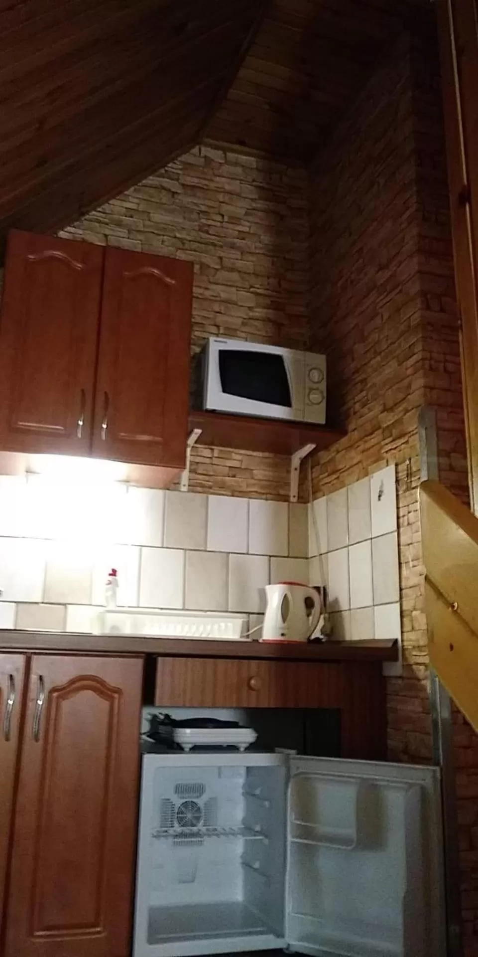 Kitchen/Kitchenette in Penzión Skitour