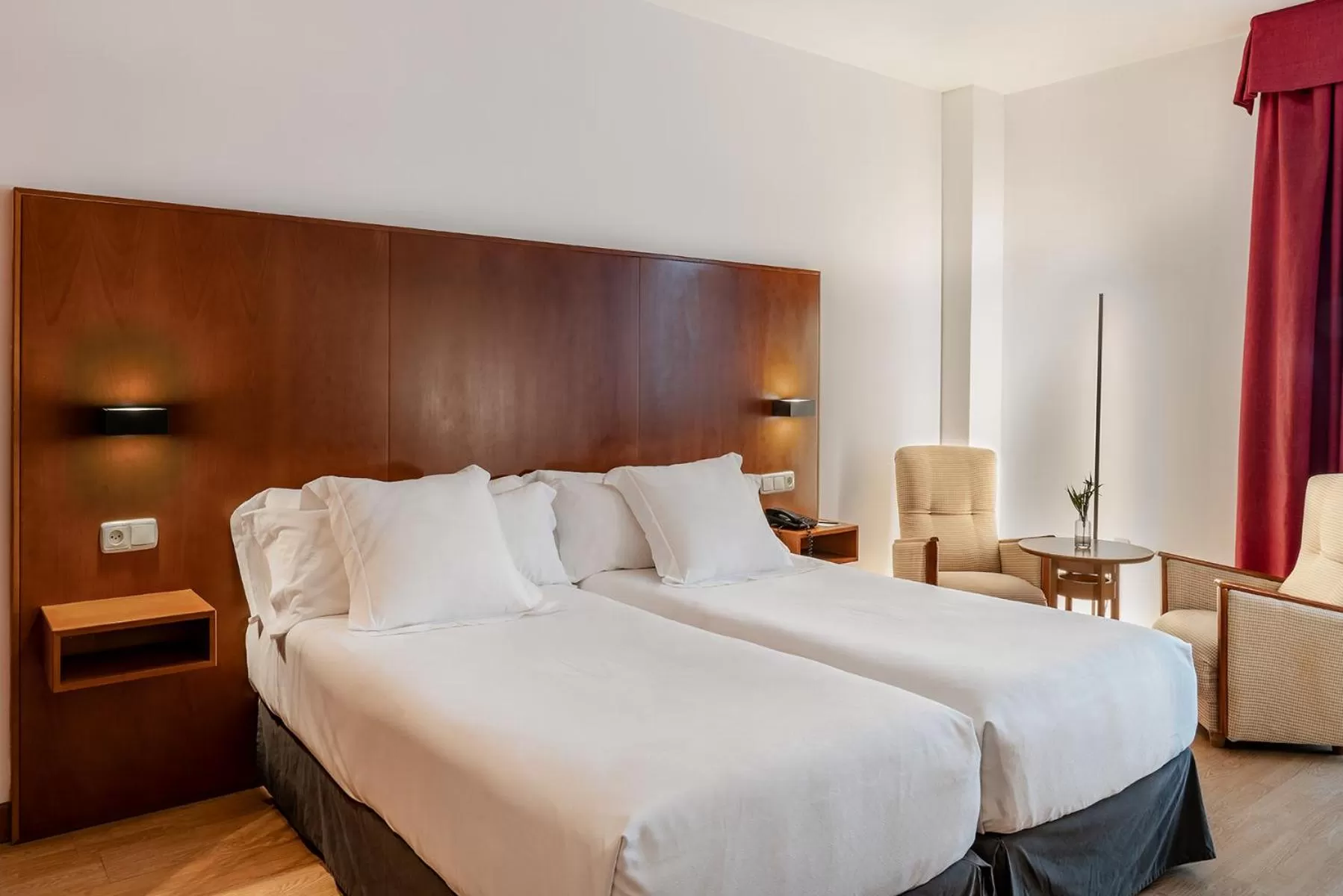 Bed in Vincci Ciudad de Salamanca