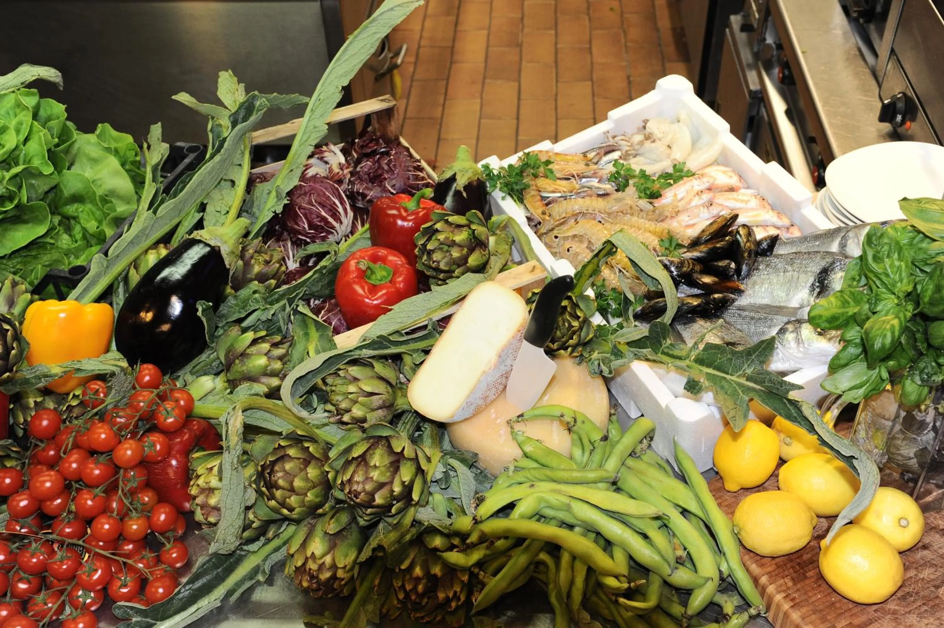 Food close-up in Hotel Mirage