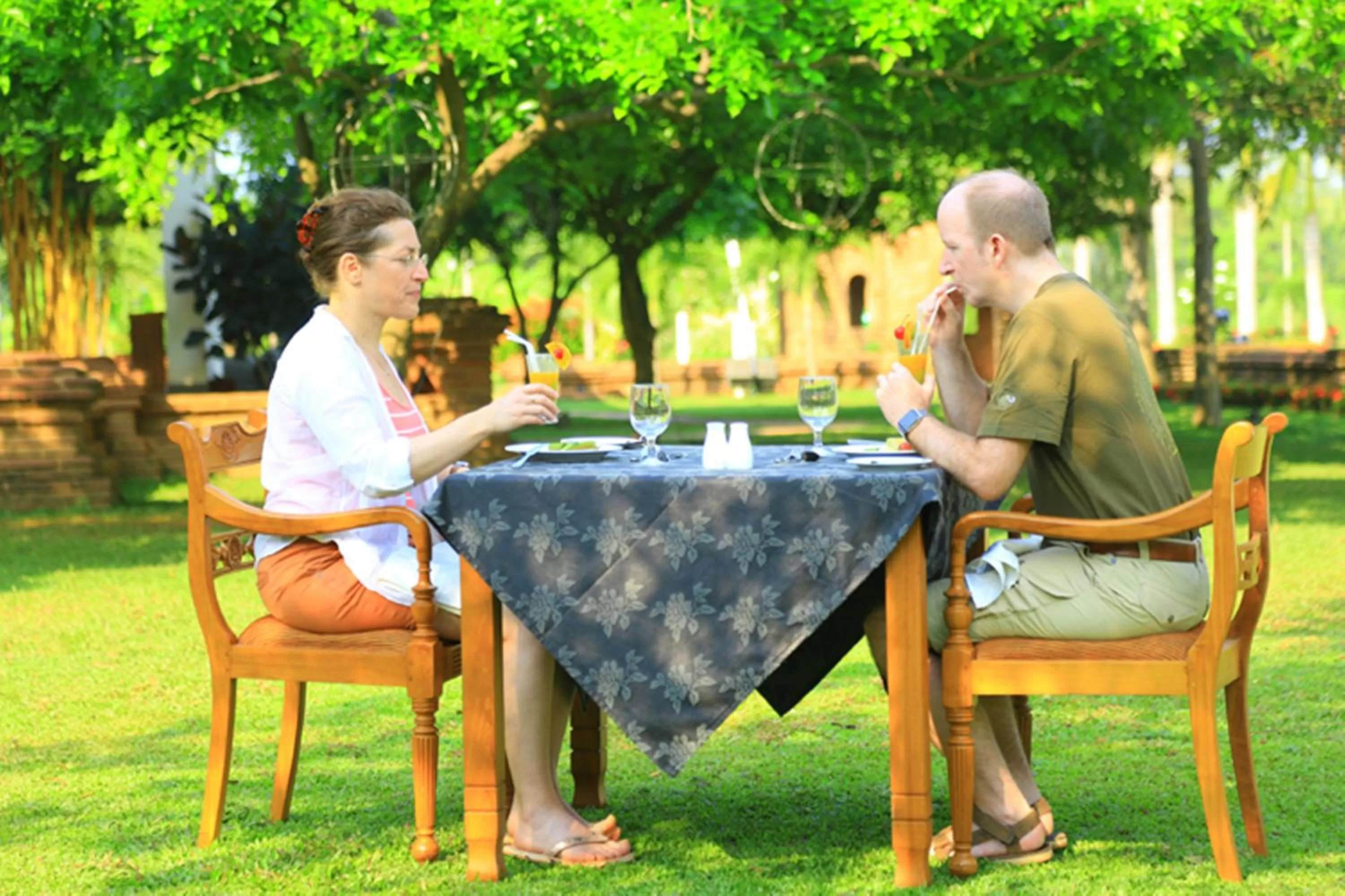 Guests in Ruins Chaaya Hotel