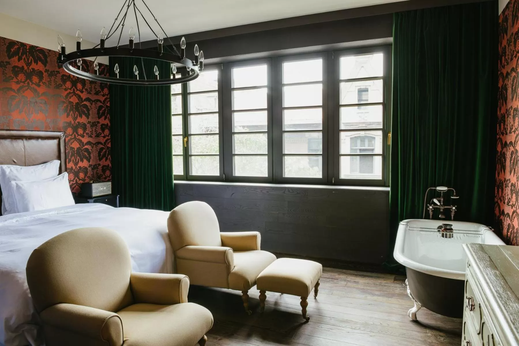 Bed in Rooms Hotel Tbilisi