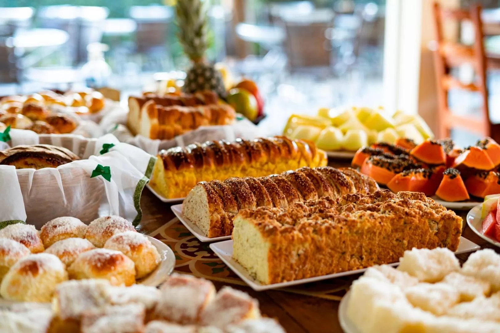 Breakfast in Pousada Eclipse Paraty