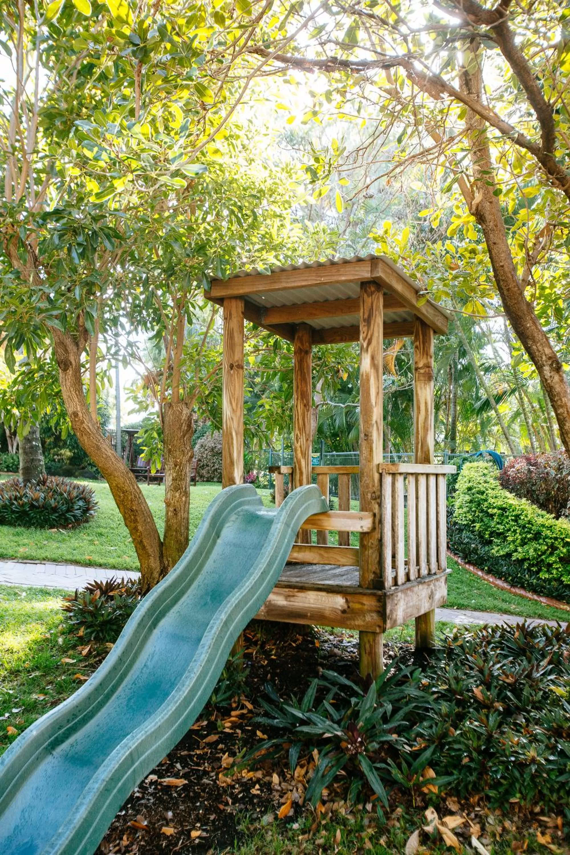 Children play ground in City Oasis Inn Townsville, SureStay Collection by BW