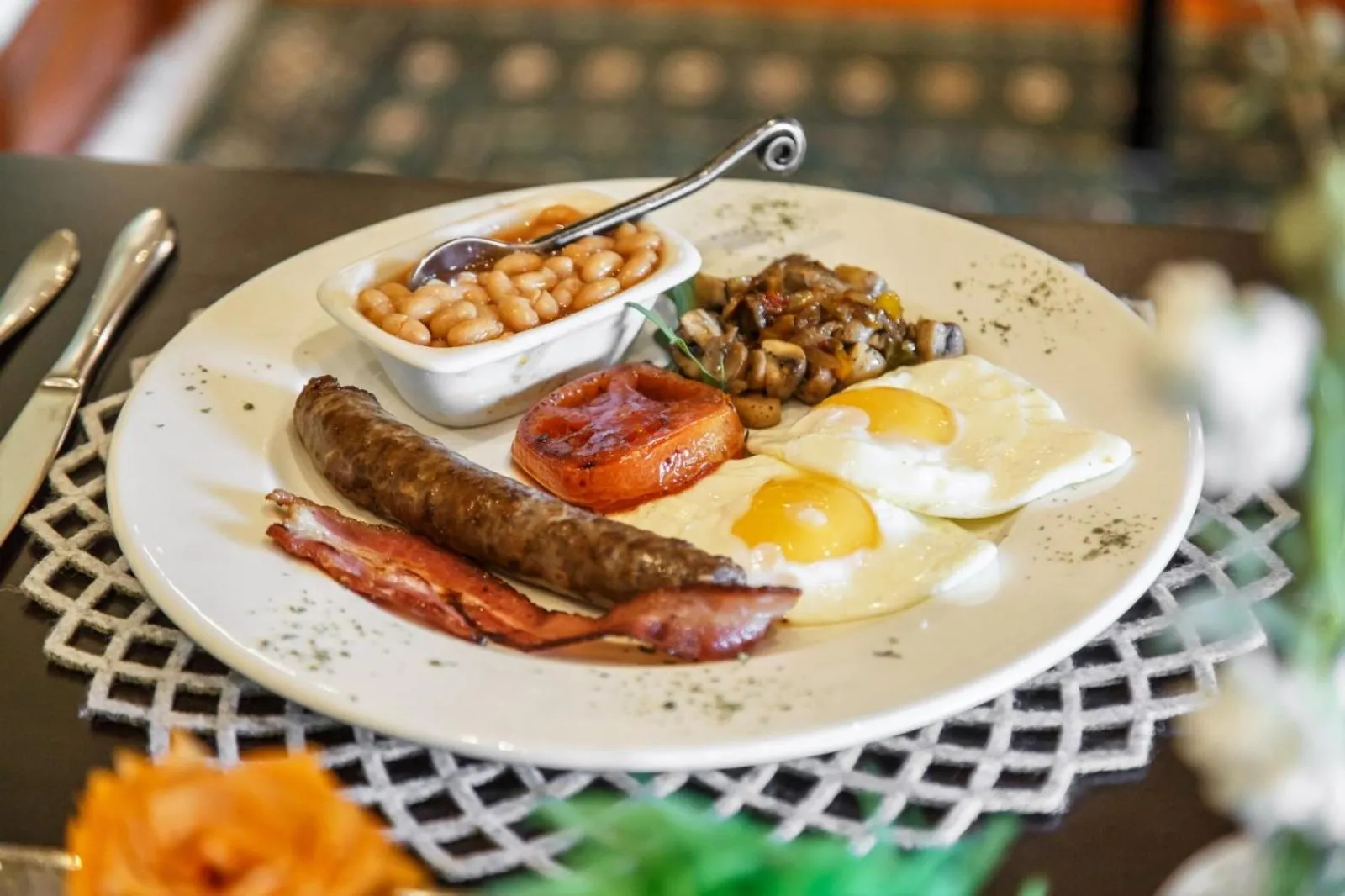 Food close-up in Riverside Guest Lodge