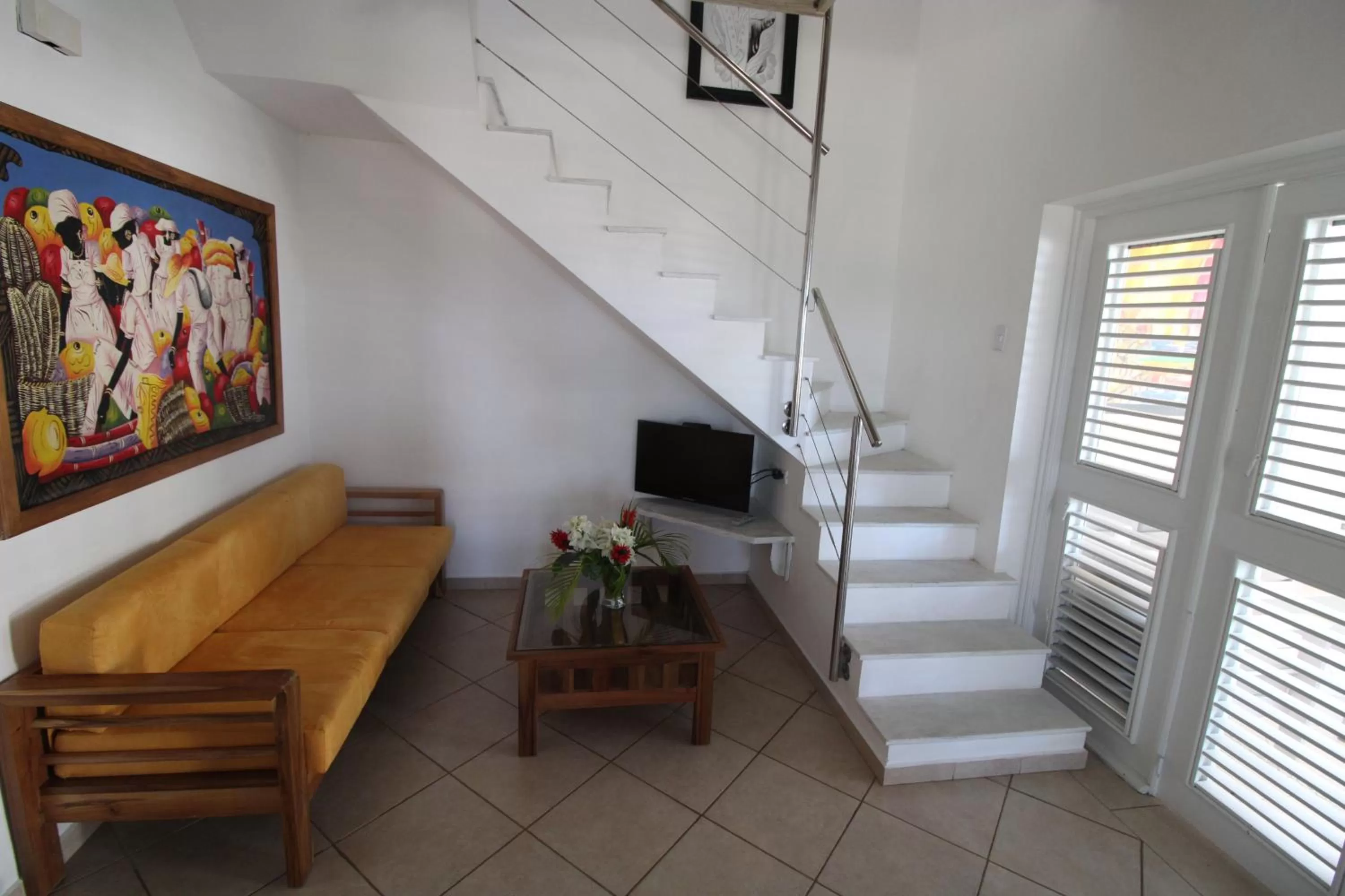 Communal lounge/ TV room in Albachiara Hotel - Las Terrenas