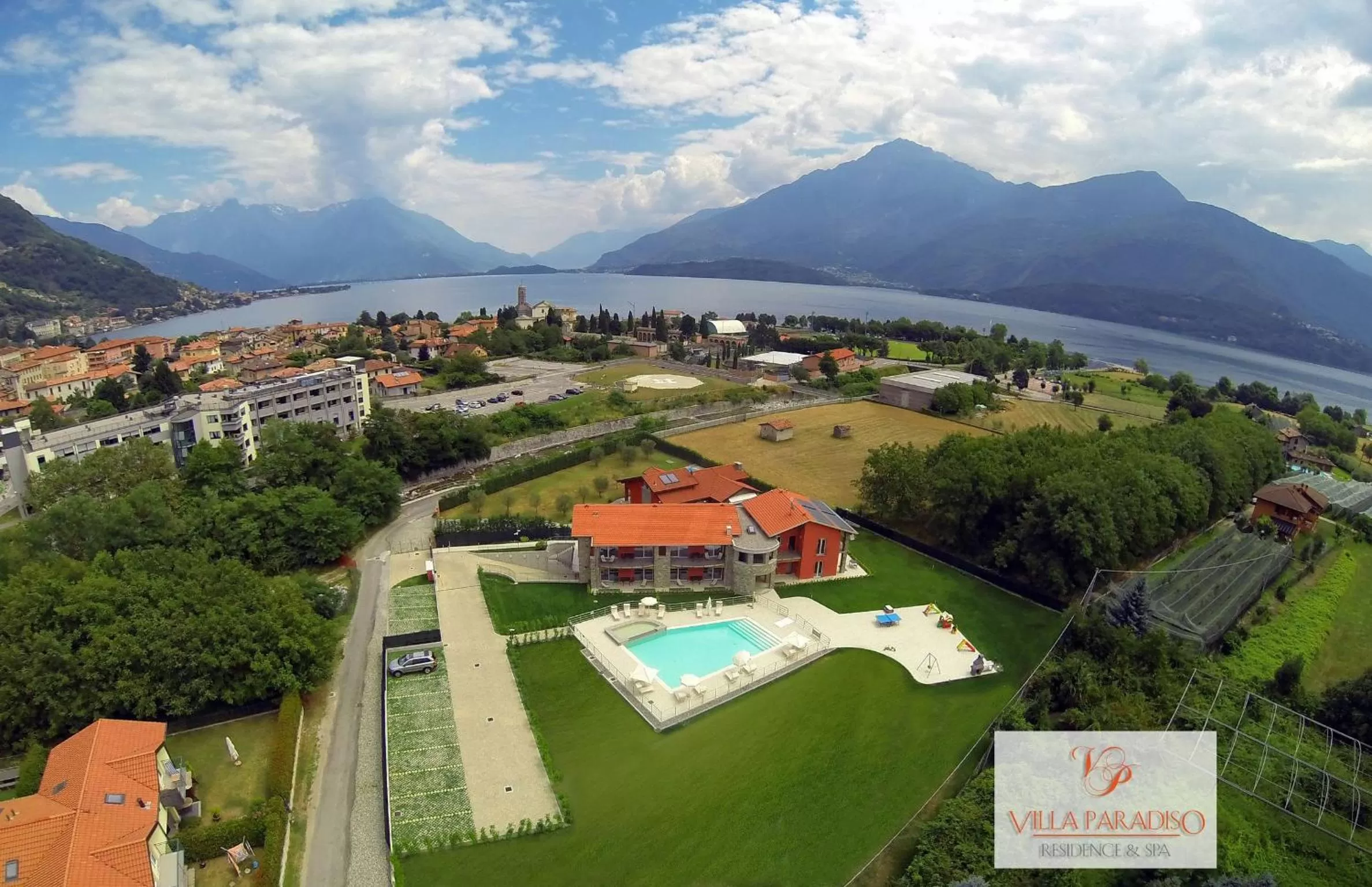 Bird's eye view in Residence Villa Paradiso