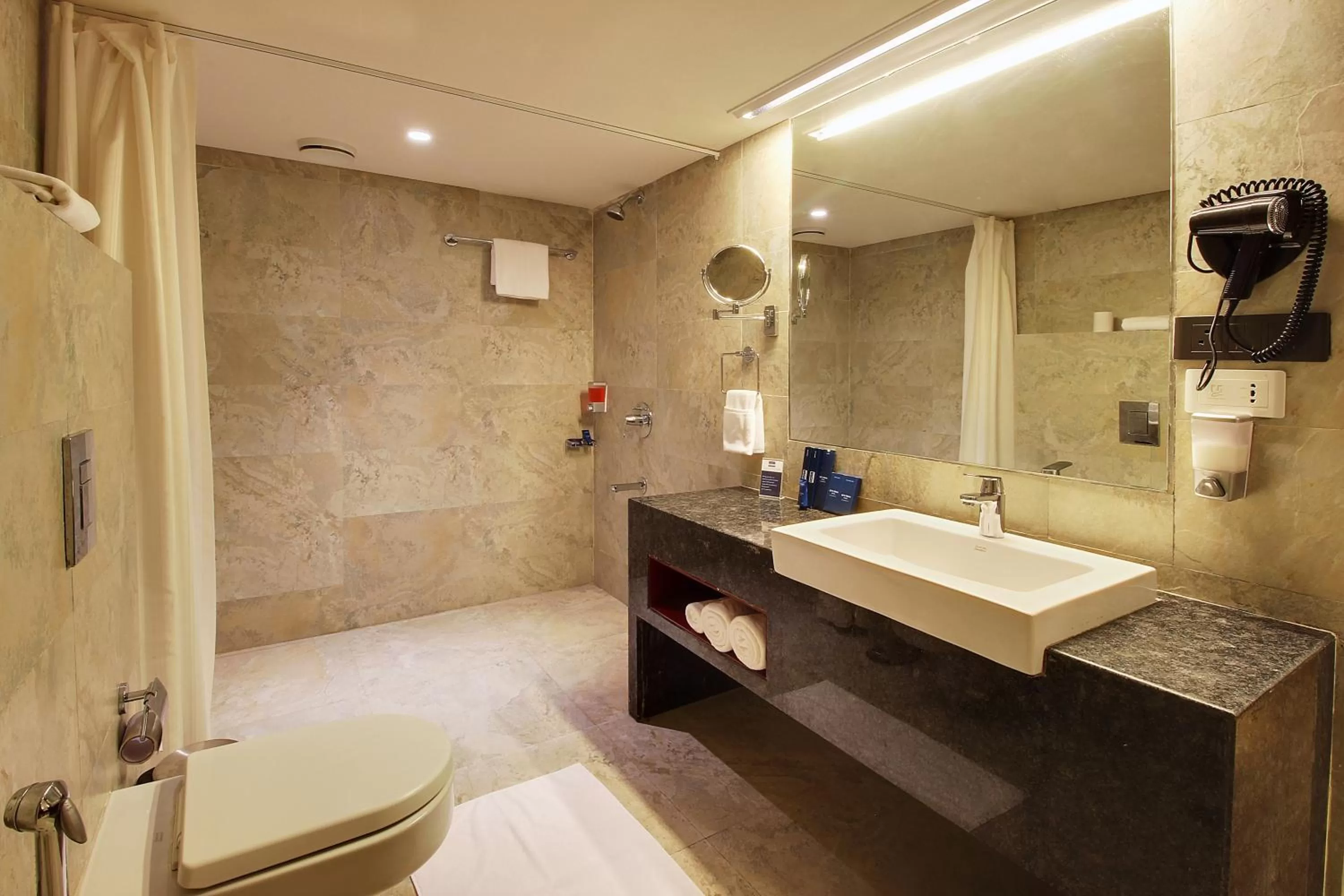 Bathroom in Temple Tree Hotel Shirdi, a member of Radisson Individuals
