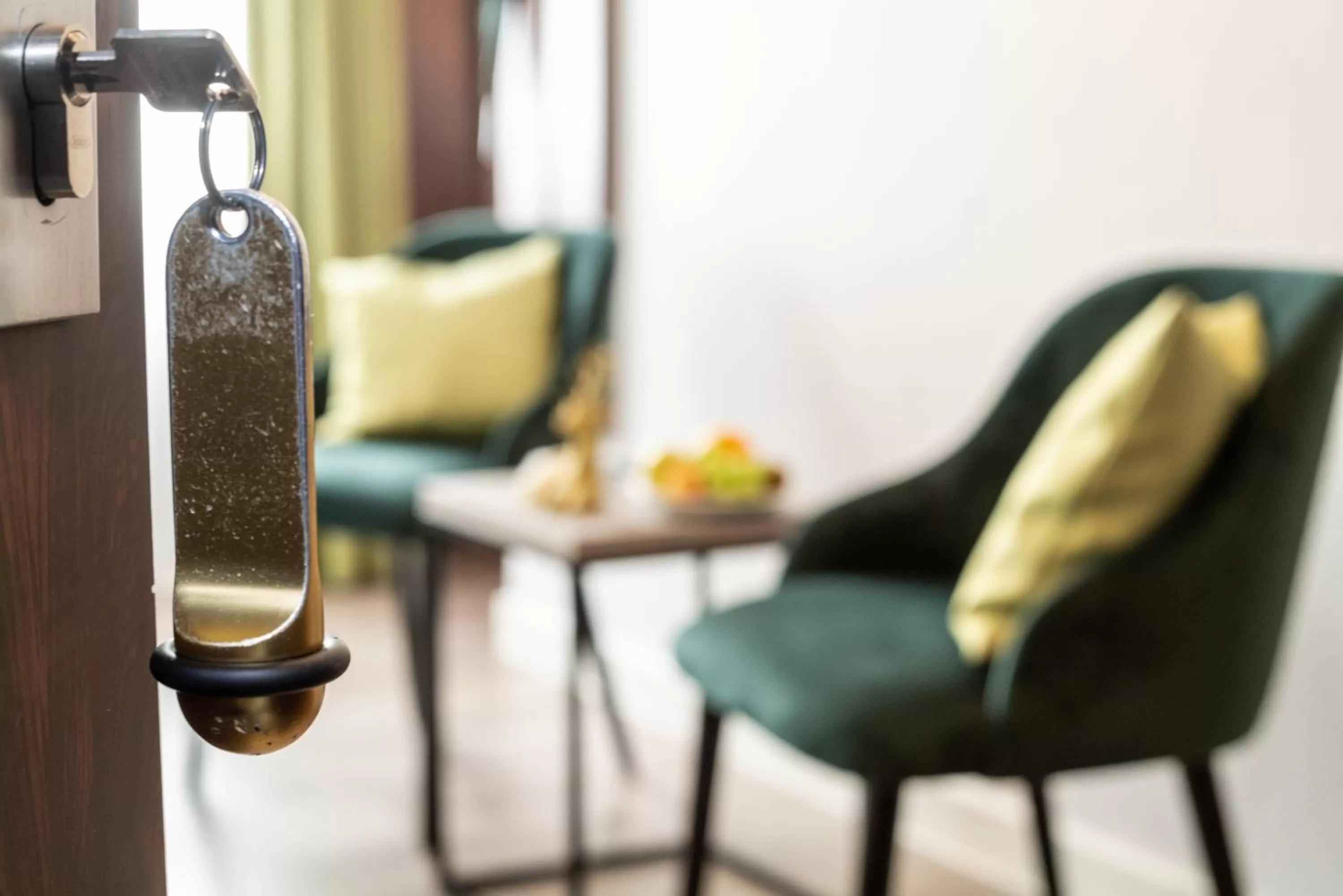 Seating area in Hotel Goldener Hirsch