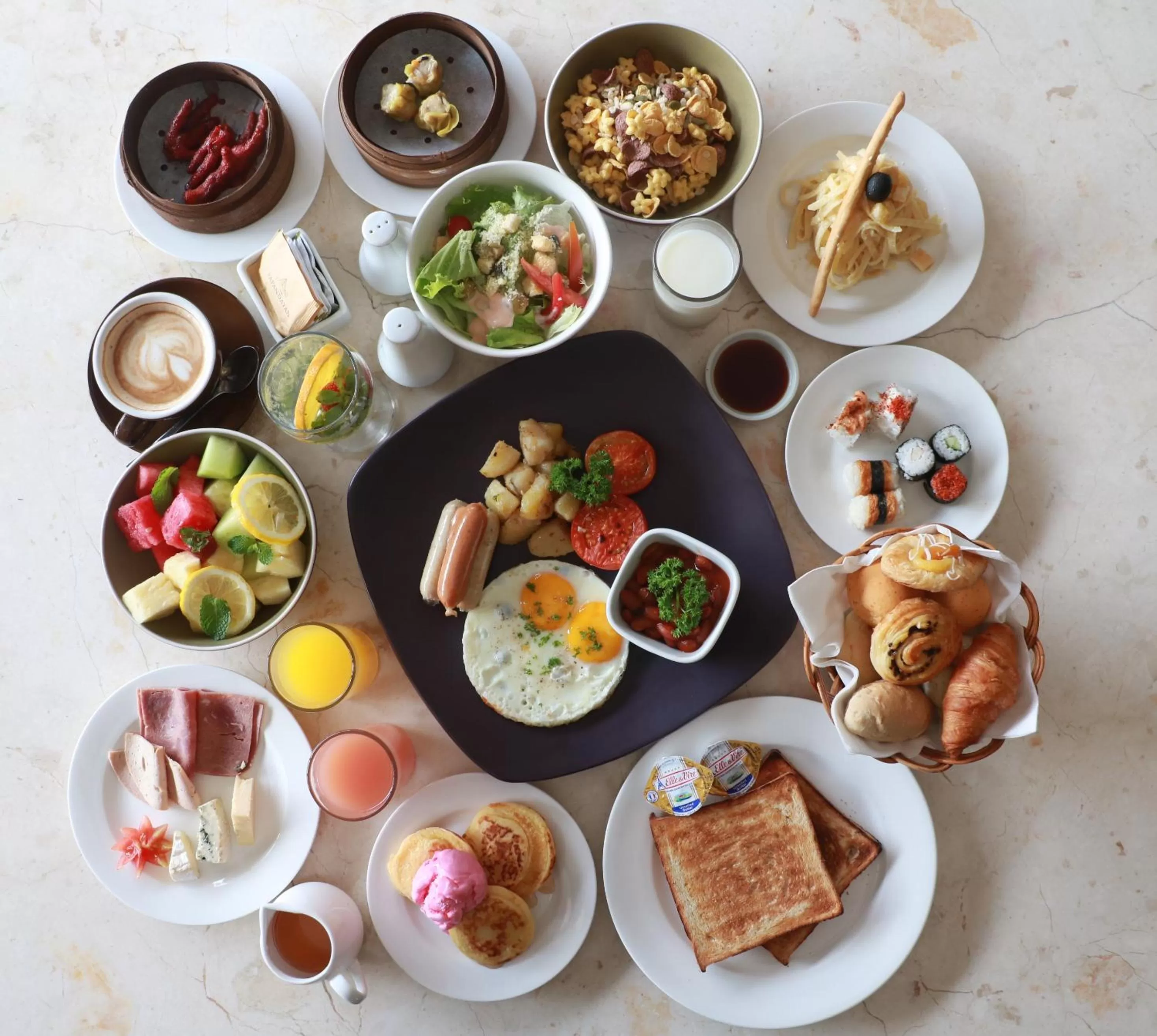 Breakfast in The Papandayan